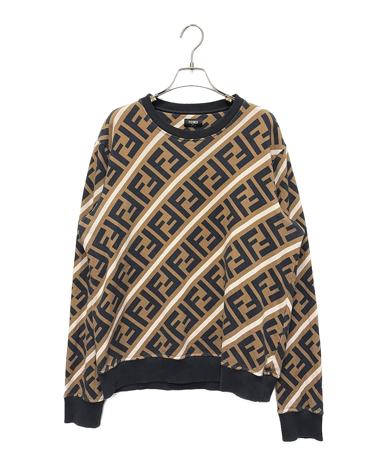 中古・古着通販】FENDI (フェンディ) FFロゴスウェットトレーナー