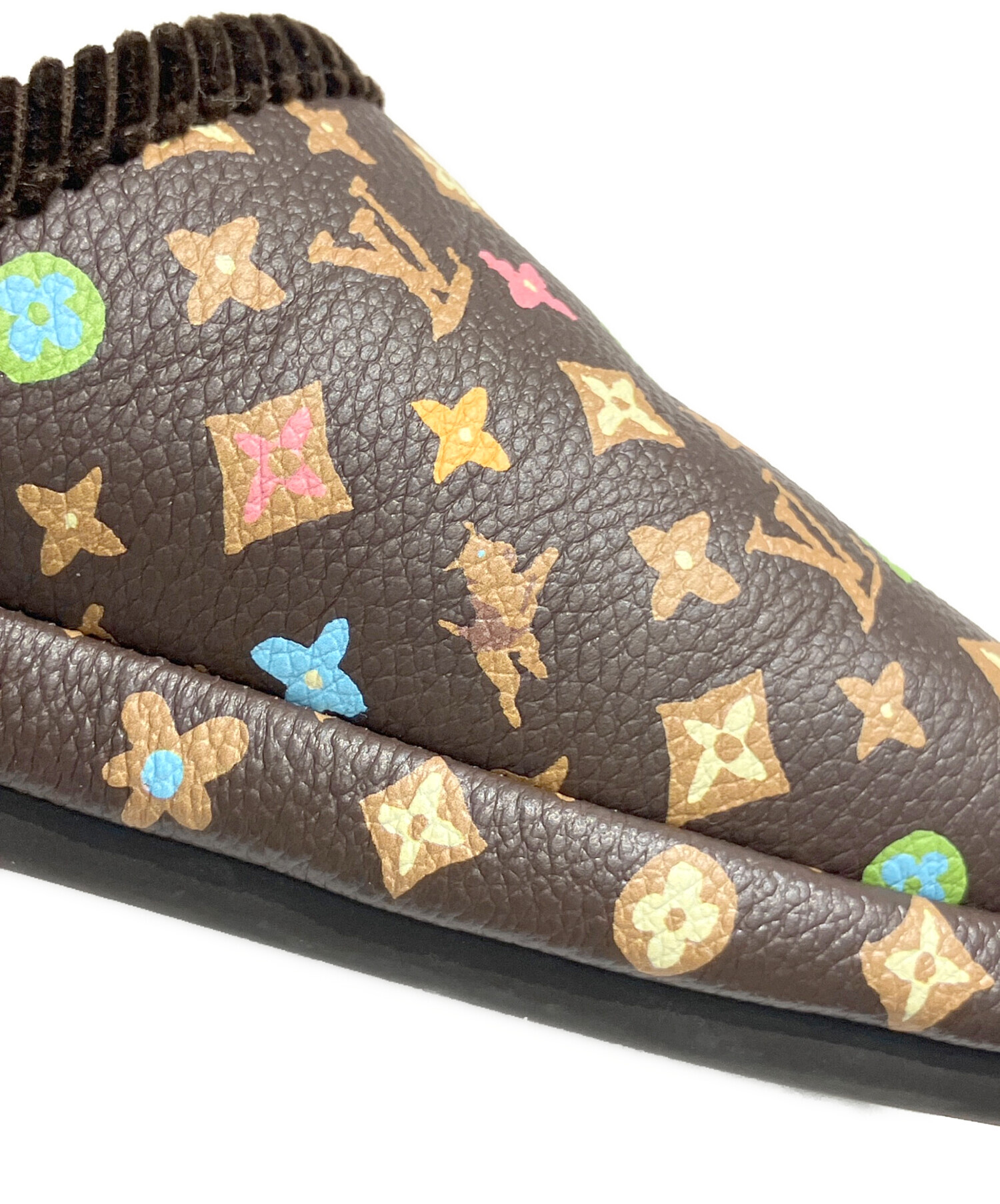 美品✨LOUIS VUITTON ルイヴィトン 靴 37 ミュール　24.0 中古・古着通販】LOUIS VUITTON (ルイ ヴィトン) LVパレスライン