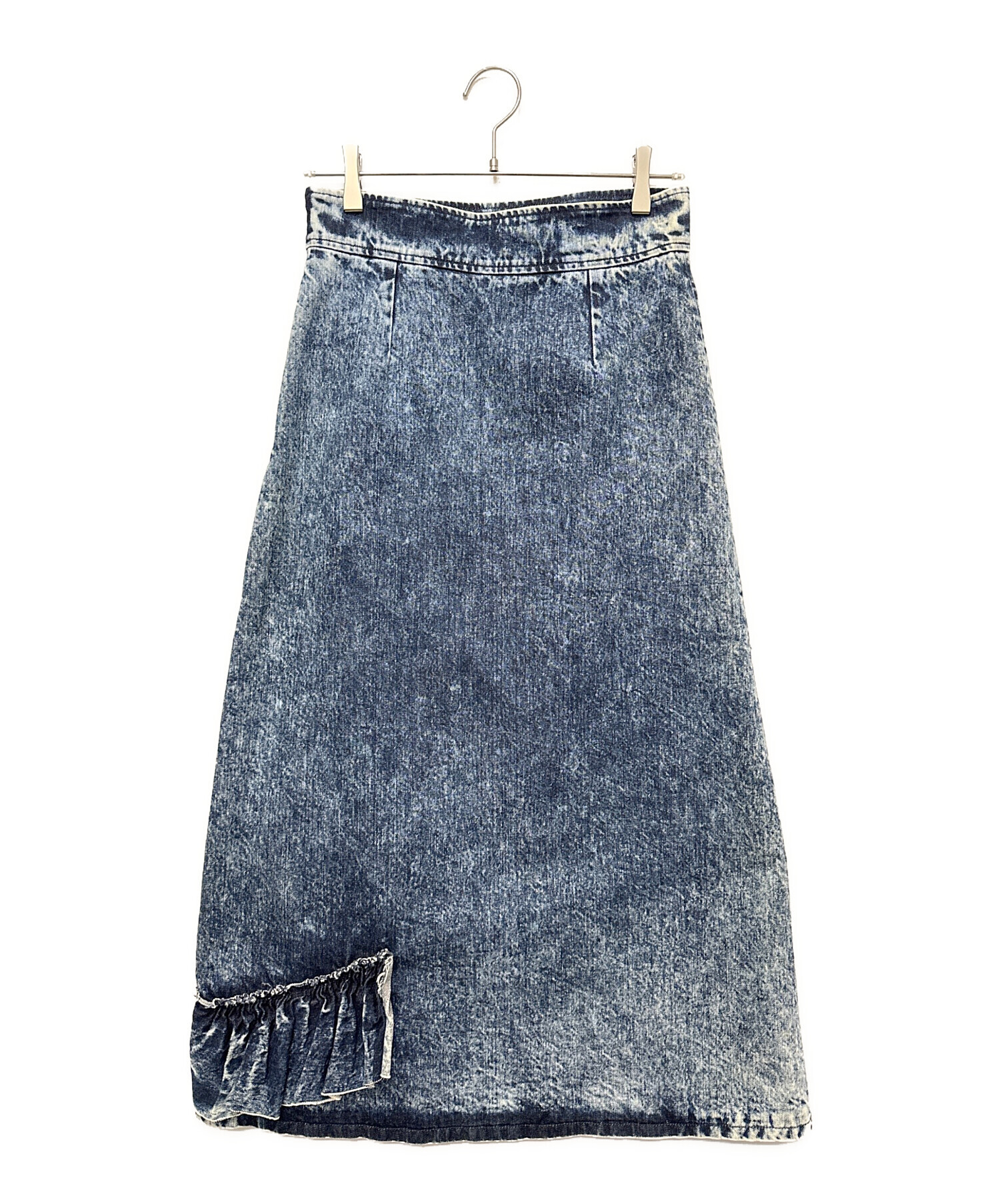 中古・古着通販】MIU MIU (ミュウミュウ) デザインデニムスカート