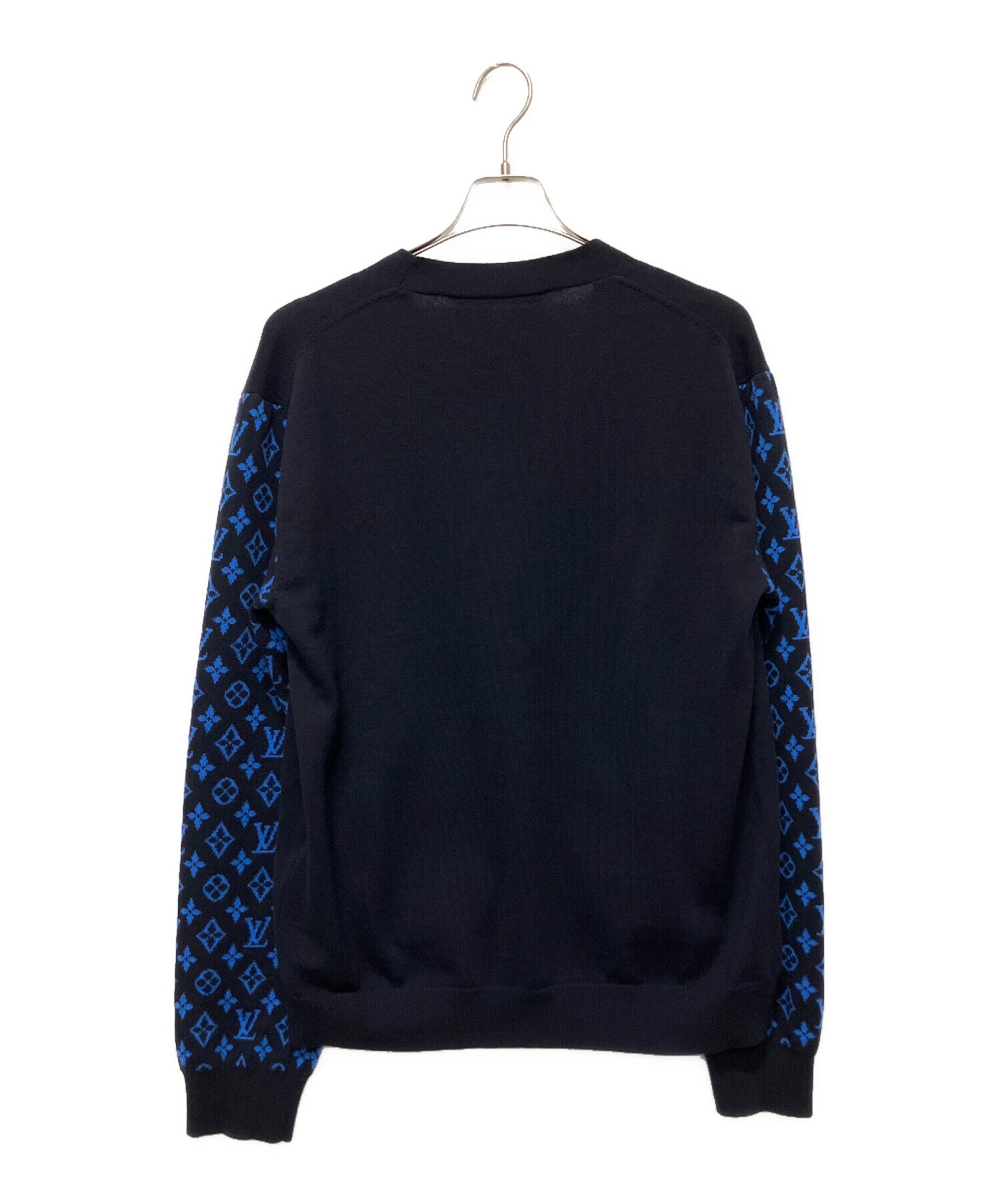 Louis Vuitton ネイビー カーディガン 中古・古着通販】LOUIS VUITTON (ルイ ヴィトン) モノグラム