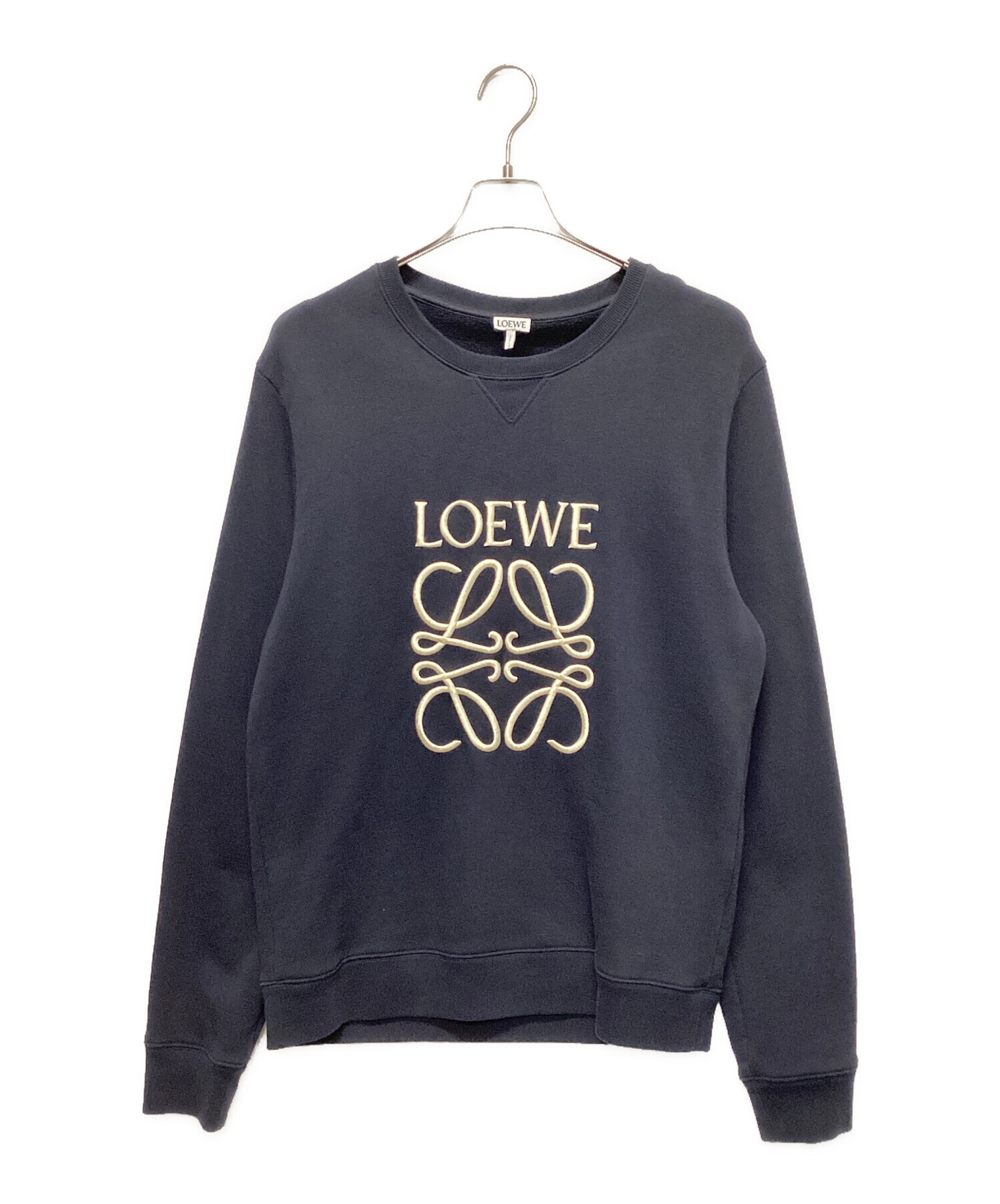 中古・古着通販】LOEWE (ロエベ) アナグラムスウェット ネイビー