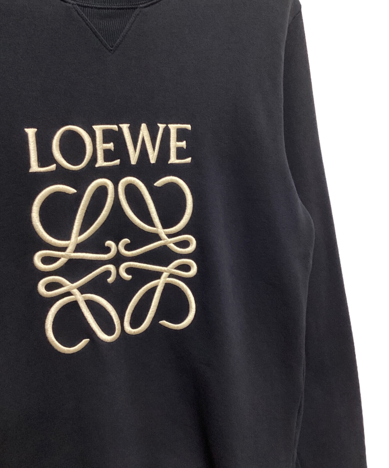 中古・古着通販】LOEWE (ロエベ) アナグラムスウェット ネイビー