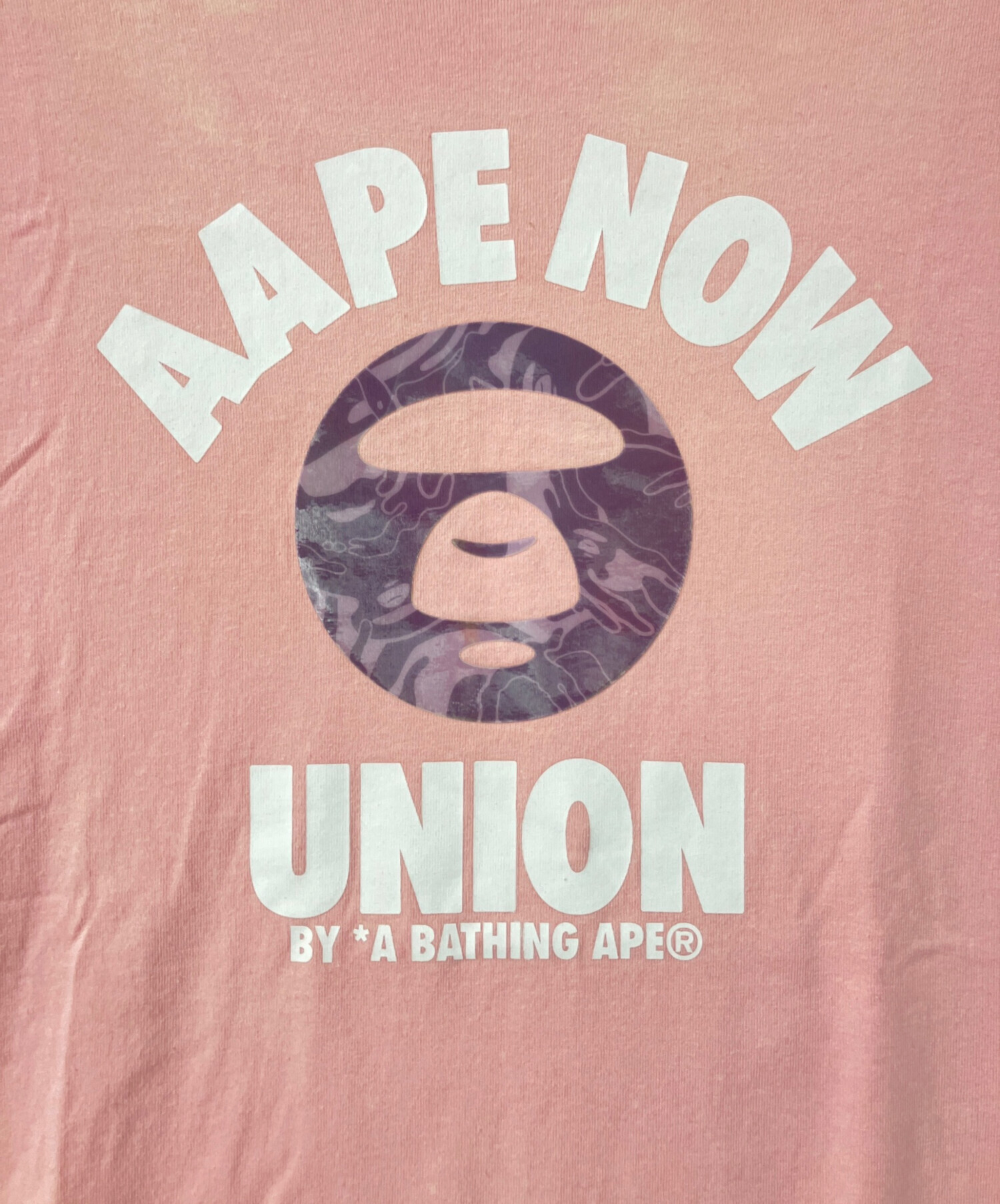 中古・古着通販】A BATHING APE (アベイシングエイプ) APE NOW UNION T