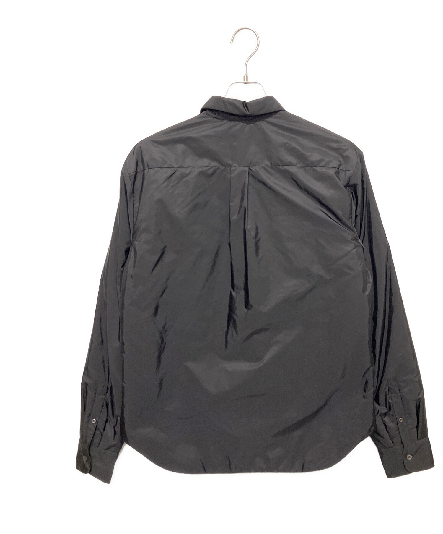 中古・古着通販】PRADA (プラダ) Re-Nylonシャツ ブラック サイズ:S 未
