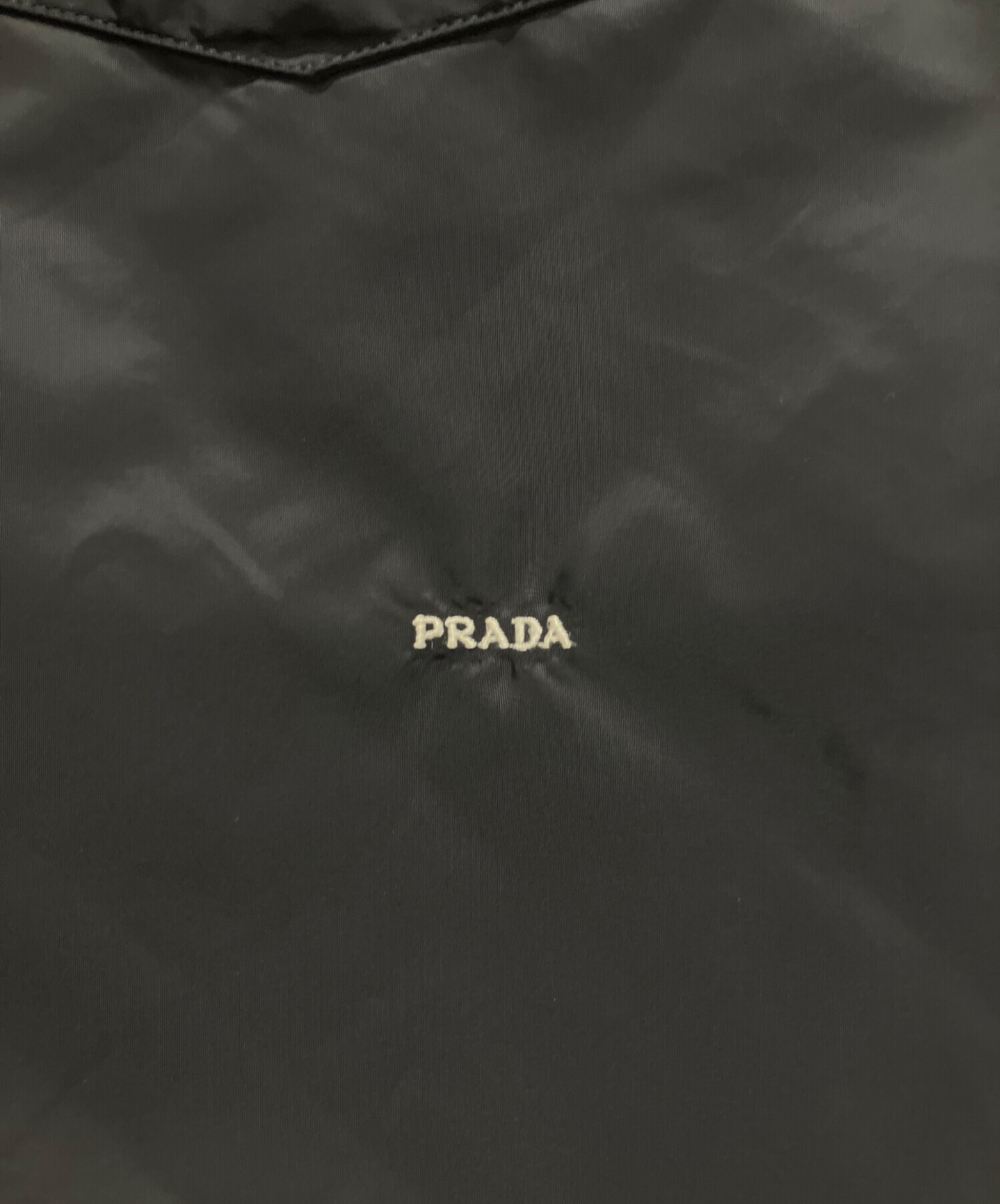 即購入OK新品未使用PRADA Re-Nylon ブラック XL 中古・古着通販】PRADA (プラダ) Re-Nylonシャツ ブラック サイズ:S 未