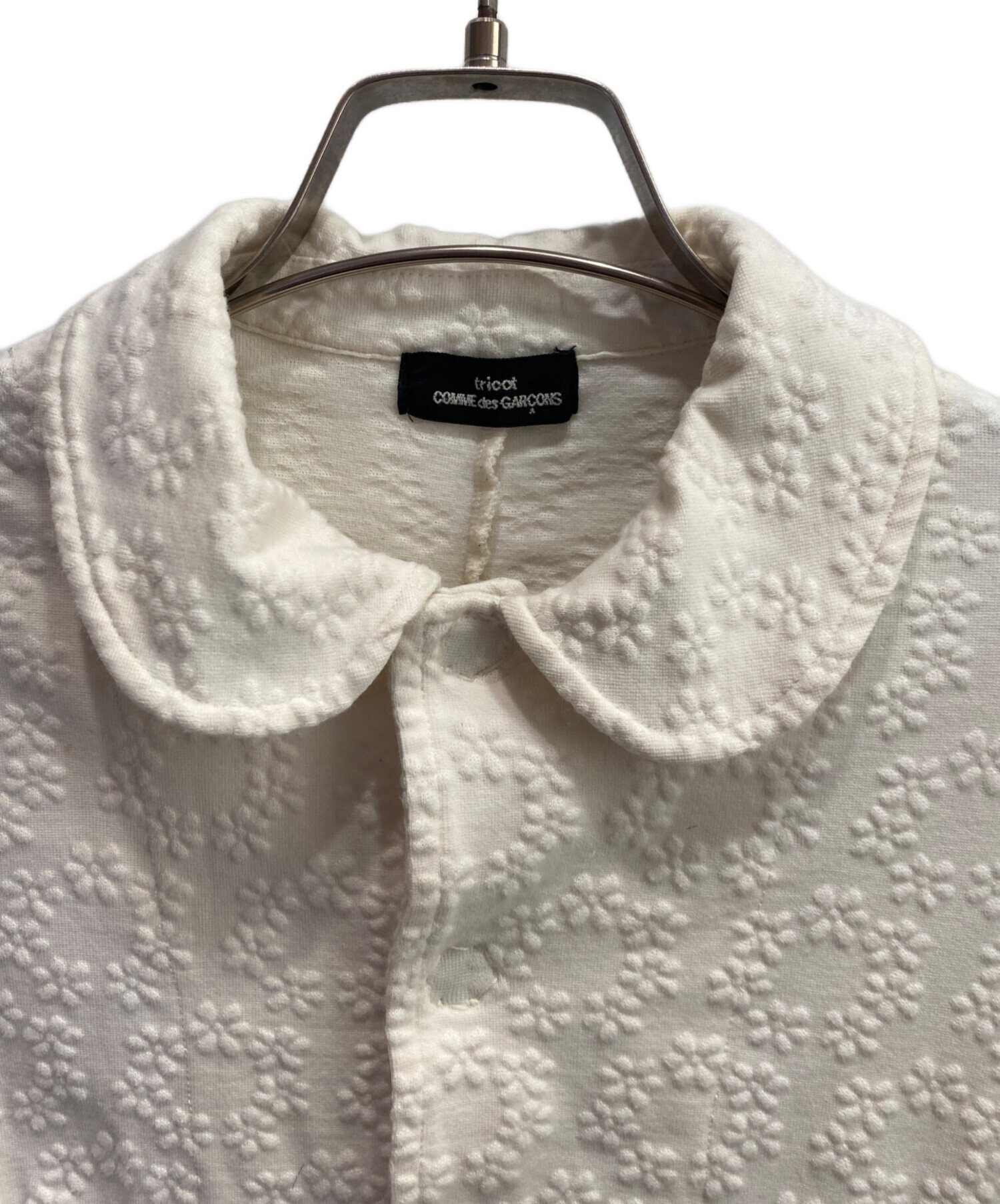 トリコ　コムデギャルソン 丸襟ジャケット 春夏用 中古・古着通販】tricot COMME des GARCONS (トリココムデギャルソン