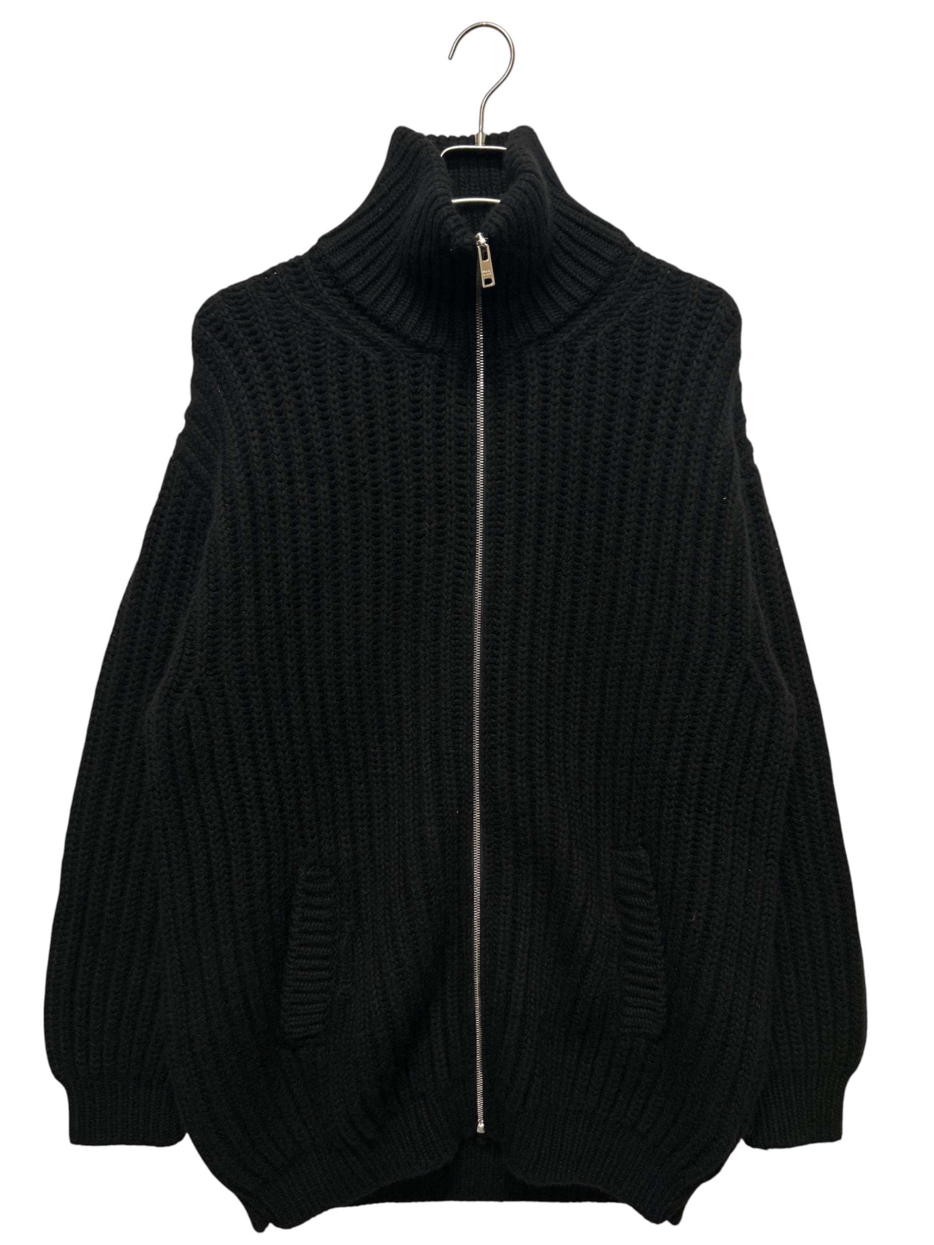 中古・古着通販】PRADA (プラダ) ニットカーディガン／三角プレート