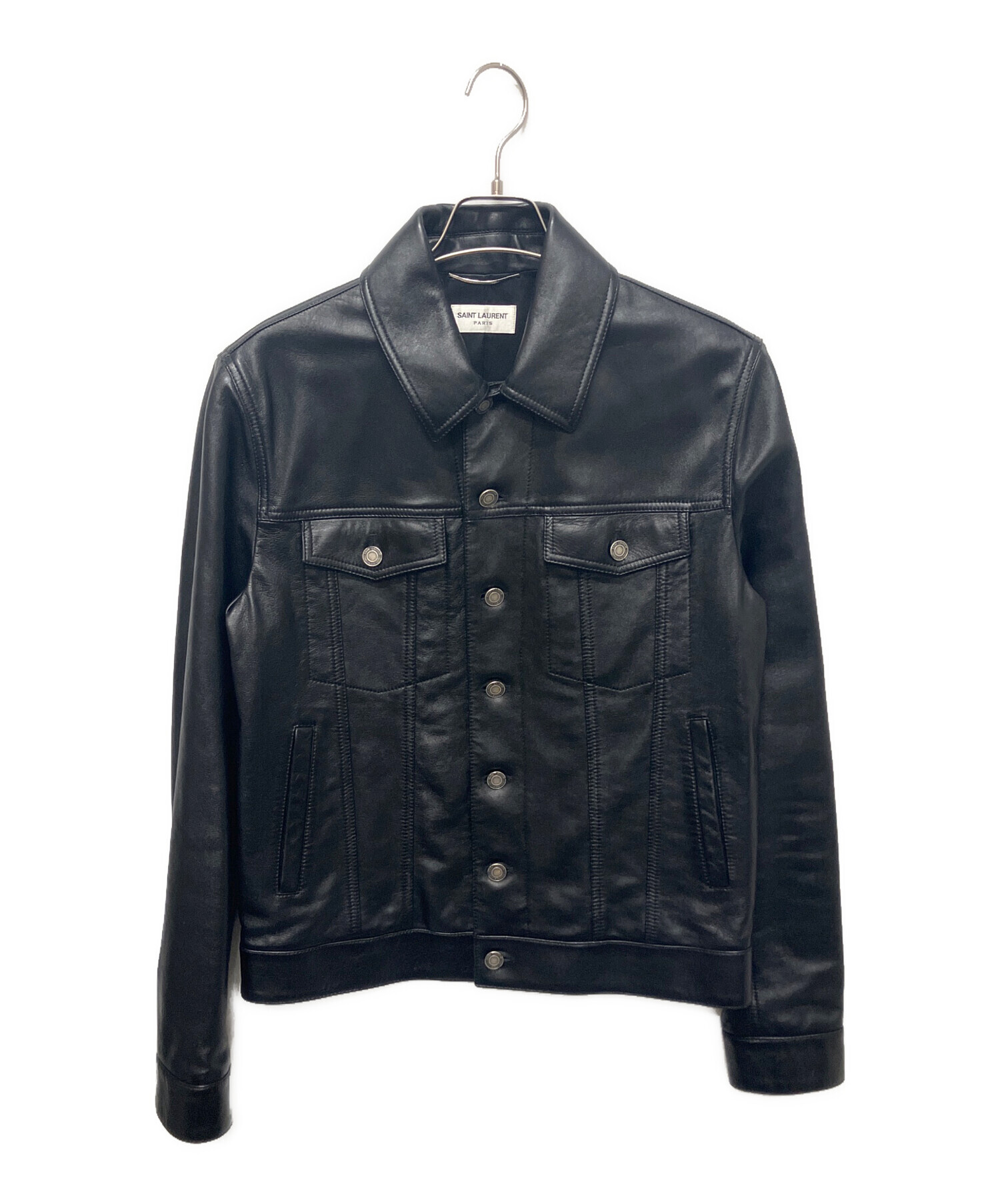 中古・古着通販】Saint Laurent Paris (サンローランパリ) レザー