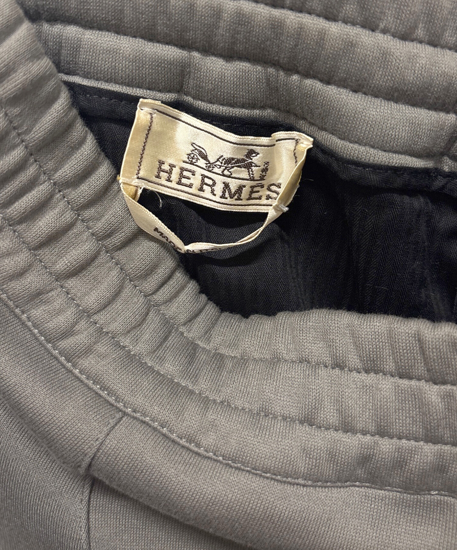 中古・古着通販】HERMES (エルメス) ジョガーパンツ グレー サイズ:40