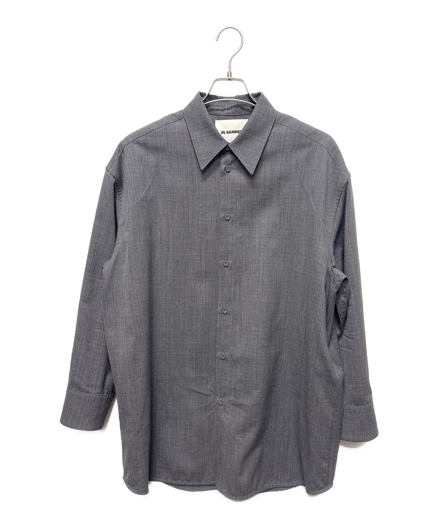 中古・古着通販】JIL SANDER (ジルサンダー) ダーツ刺繍長袖シャツ