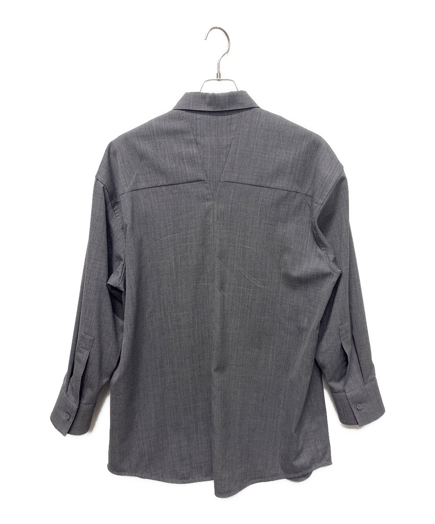 中古・古着通販】JIL SANDER (ジルサンダー) ダーツ刺繍長袖シャツ