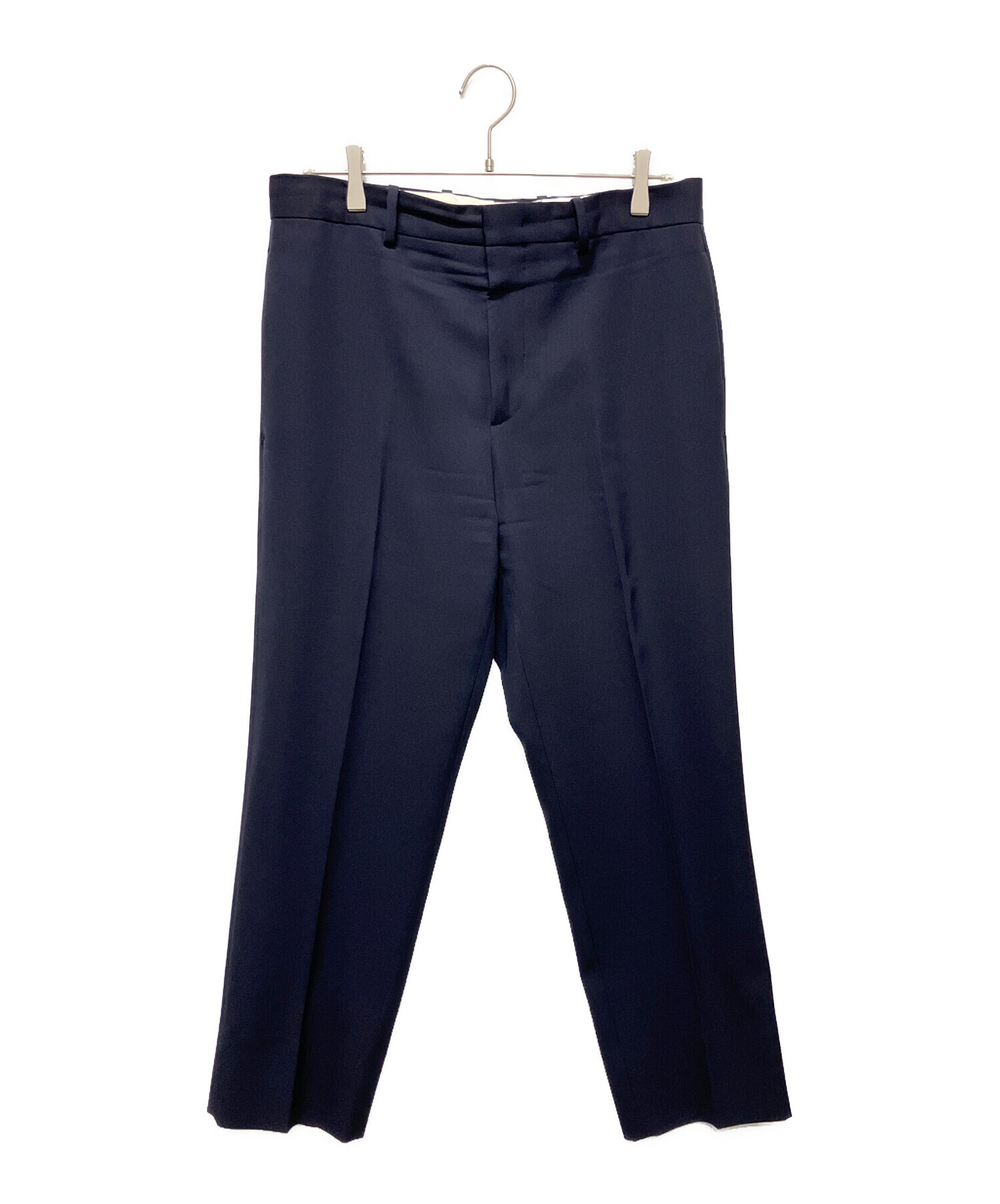 JILSANDER ジルサンダー ウールギャバジンストレートパンツ 中古・古着通販】JIL SANDER (ジルサンダー) ウールギャバジン