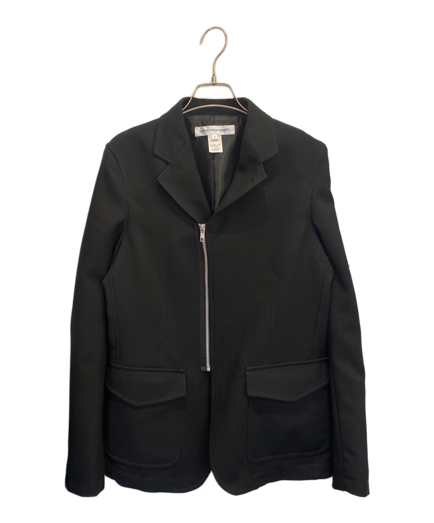 T992：コムデギャルソン コムコム ジップアップジャケット ジャージ 中古・古着通販】COMME des GARCONS SHIRT (コムデギャルソンシャツ