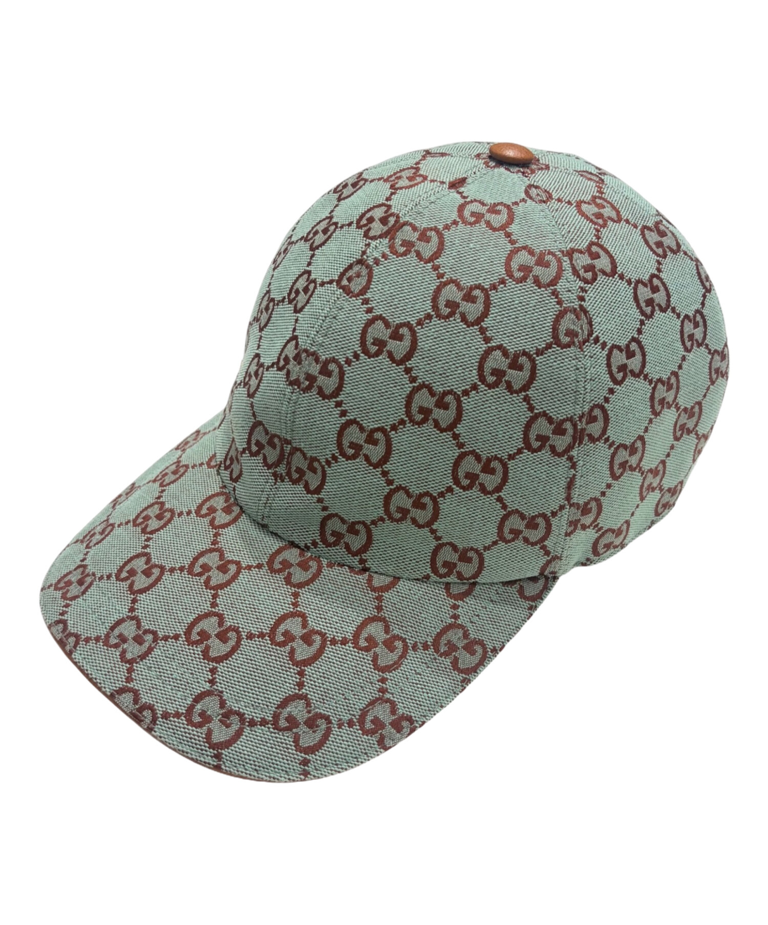 中古・古着通販】GUCCI (グッチ) キャップ グリーン サイズ:M