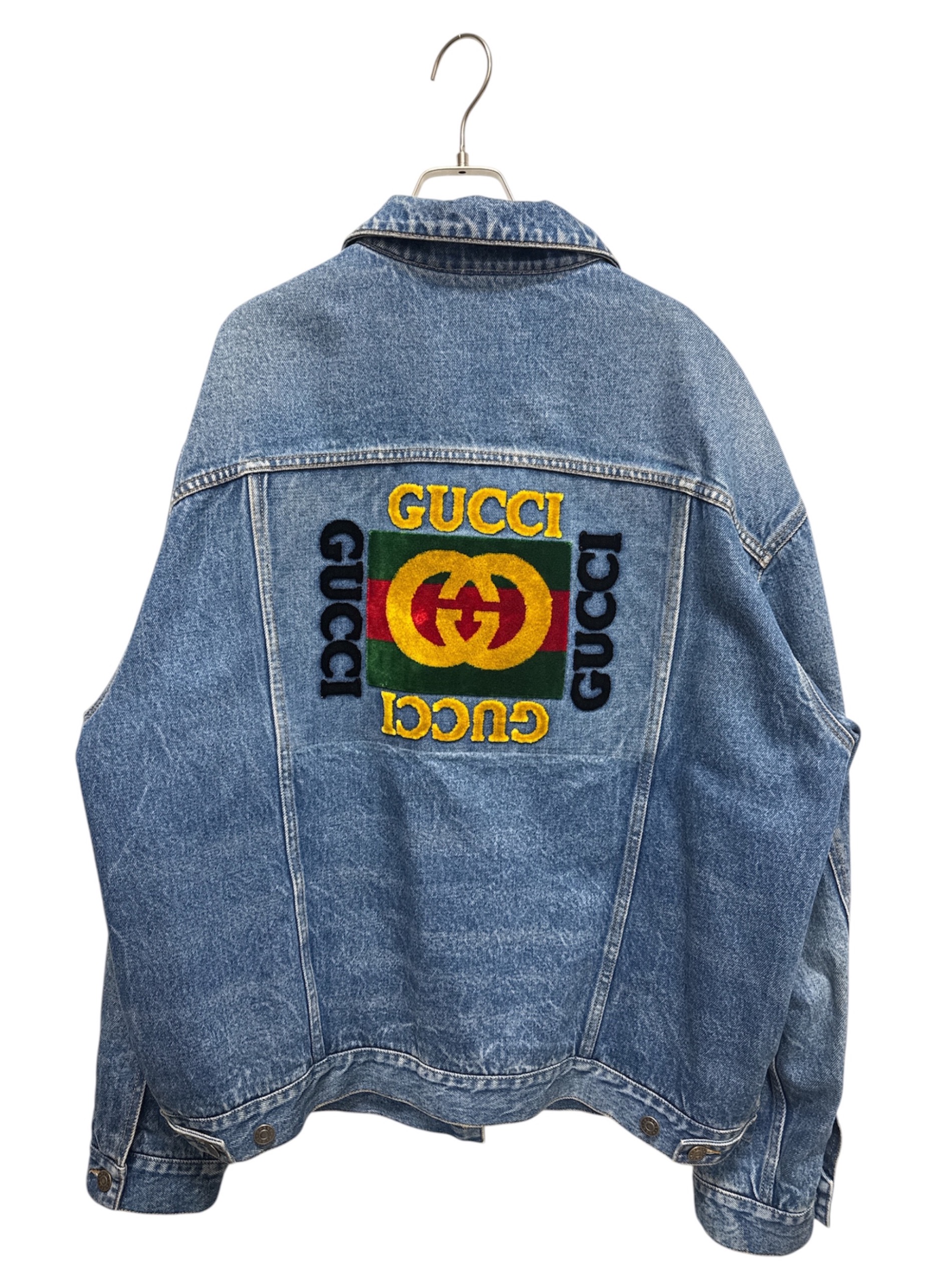中古・古着通販】GUCCI (グッチ) デニムジャケット インディゴ サイズ