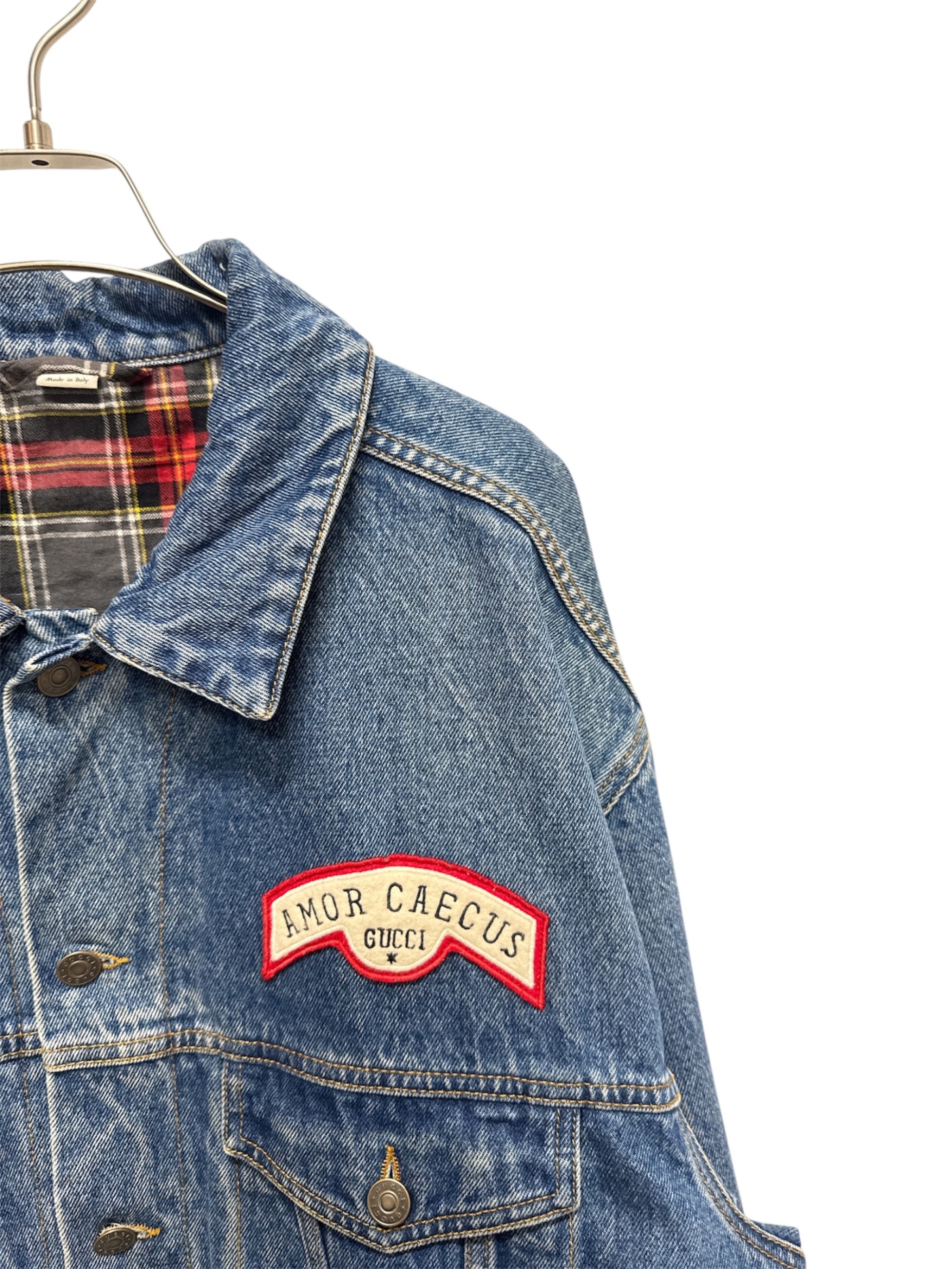 中古・古着通販】GUCCI (グッチ) デニムジャケット インディゴ サイズ