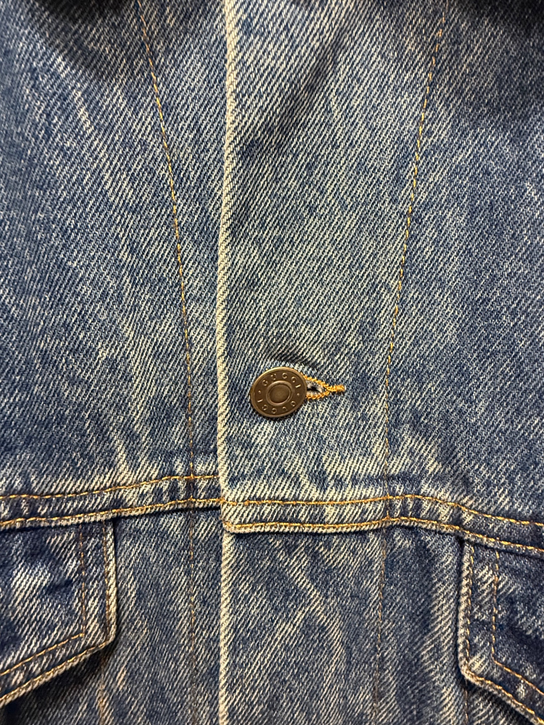 中古・古着通販】GUCCI (グッチ) デニムジャケット インディゴ サイズ