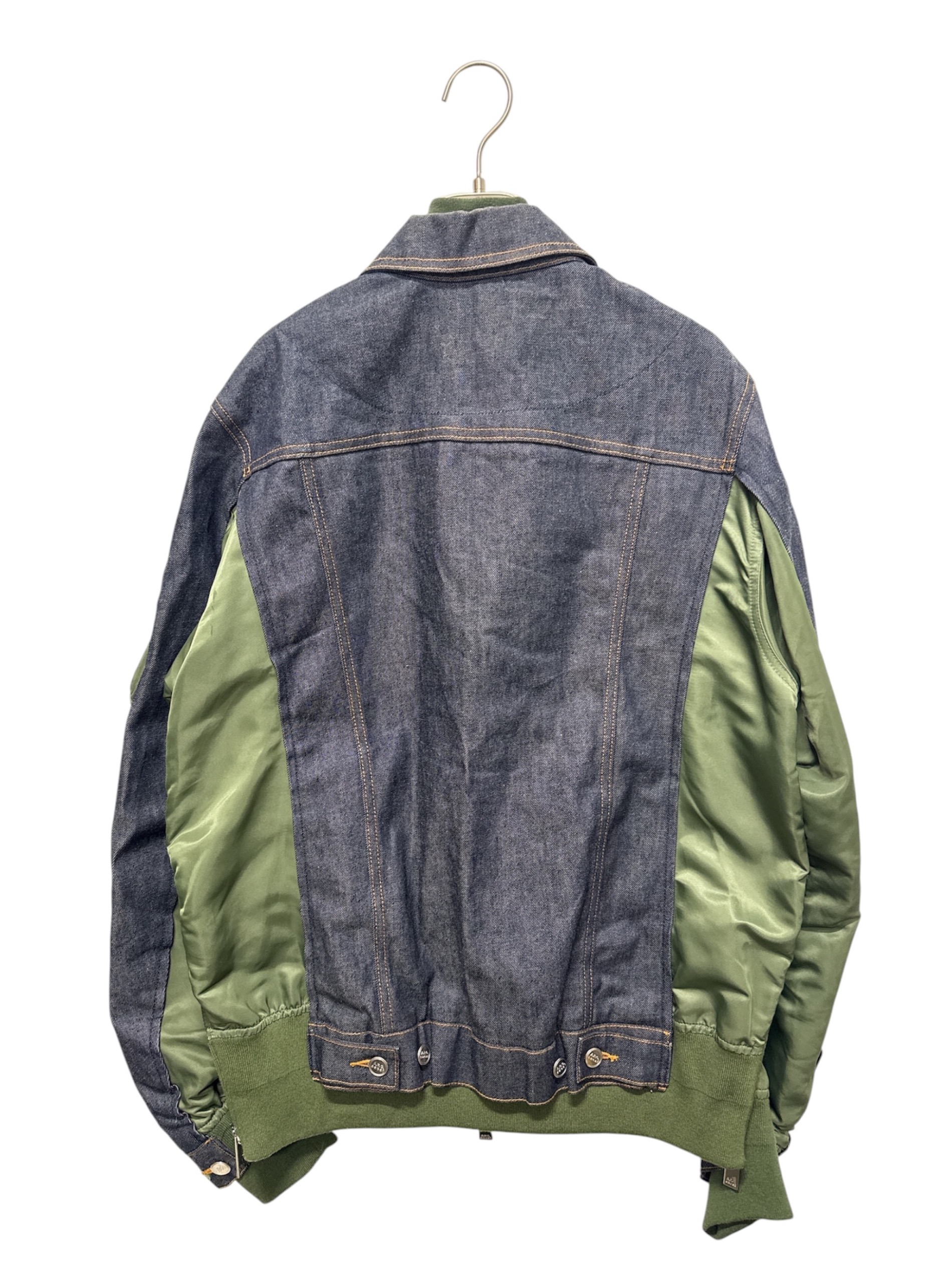 中古・古着通販】sacai (サカイ) A.P.C. (アーペーセー) ナイロン切替
