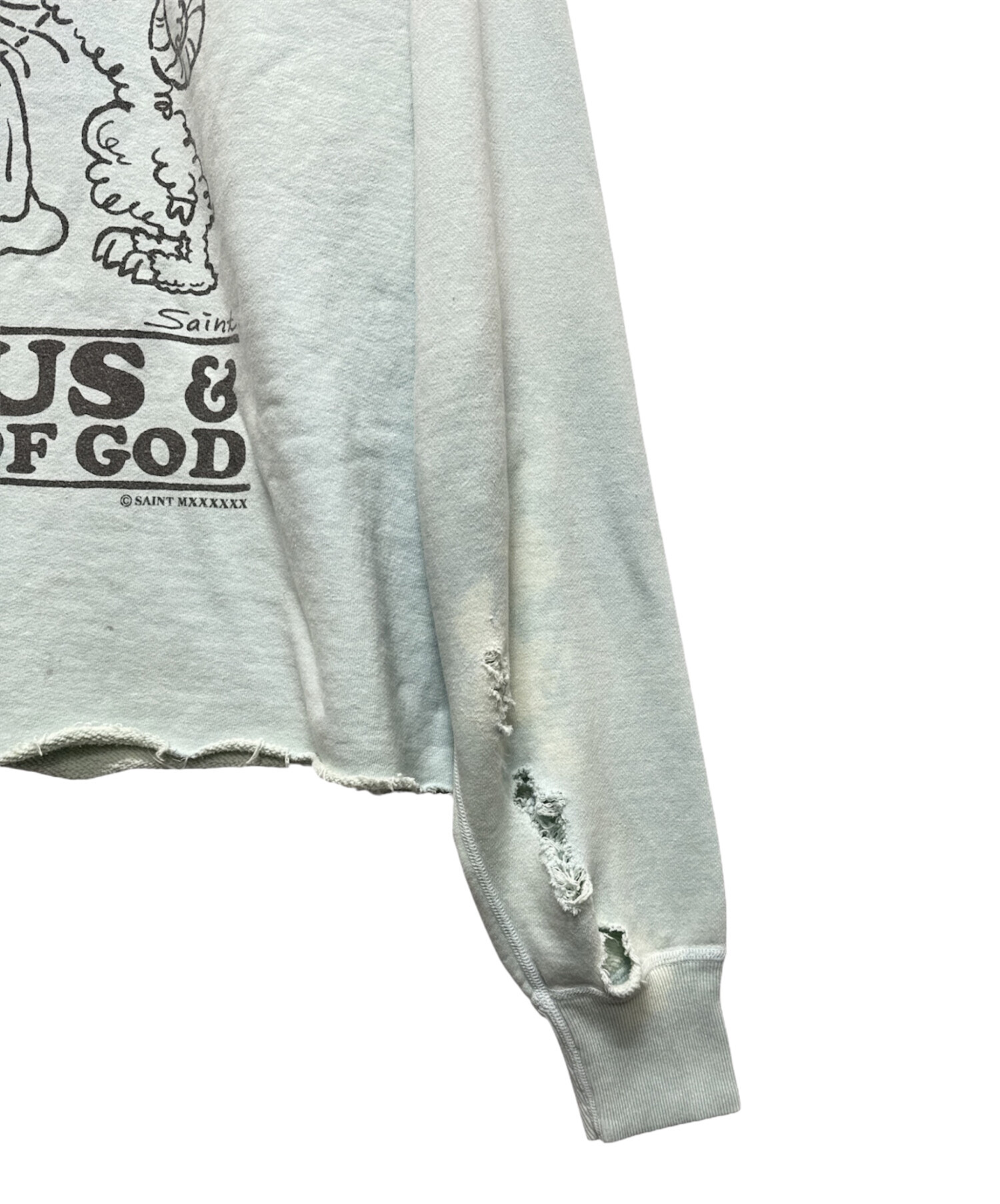中古・古着通販】SAINT MICHAEL (セントマイケル) CRW N SWT / JESUS