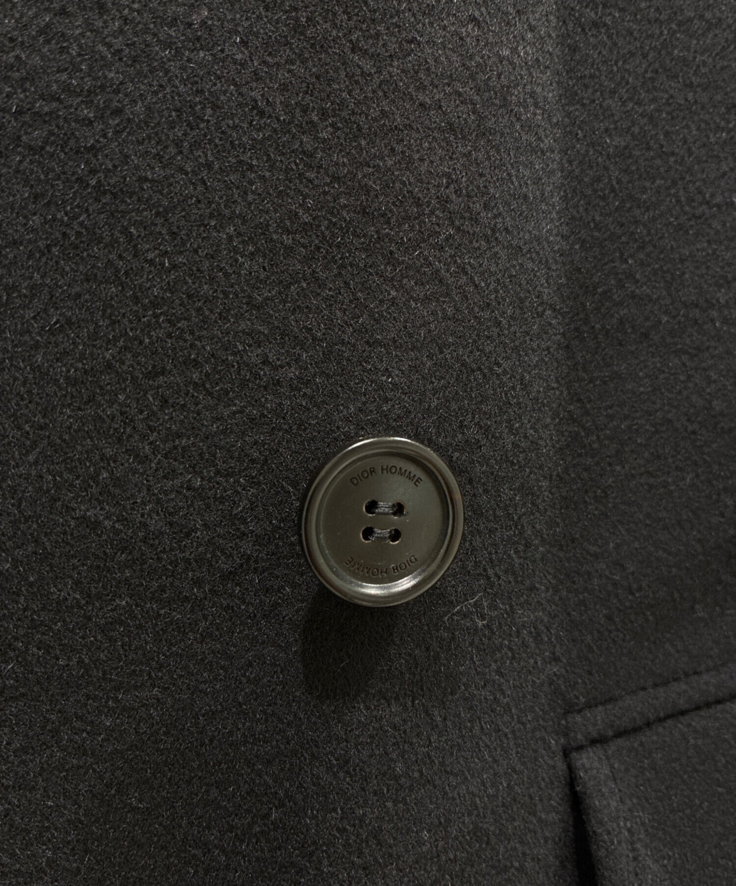 【程度良好！】DIOR HOMME ダブルチェスターコート サイズ44 Dior HOMME(ディオールオム) 06AW Short-length melton double chester