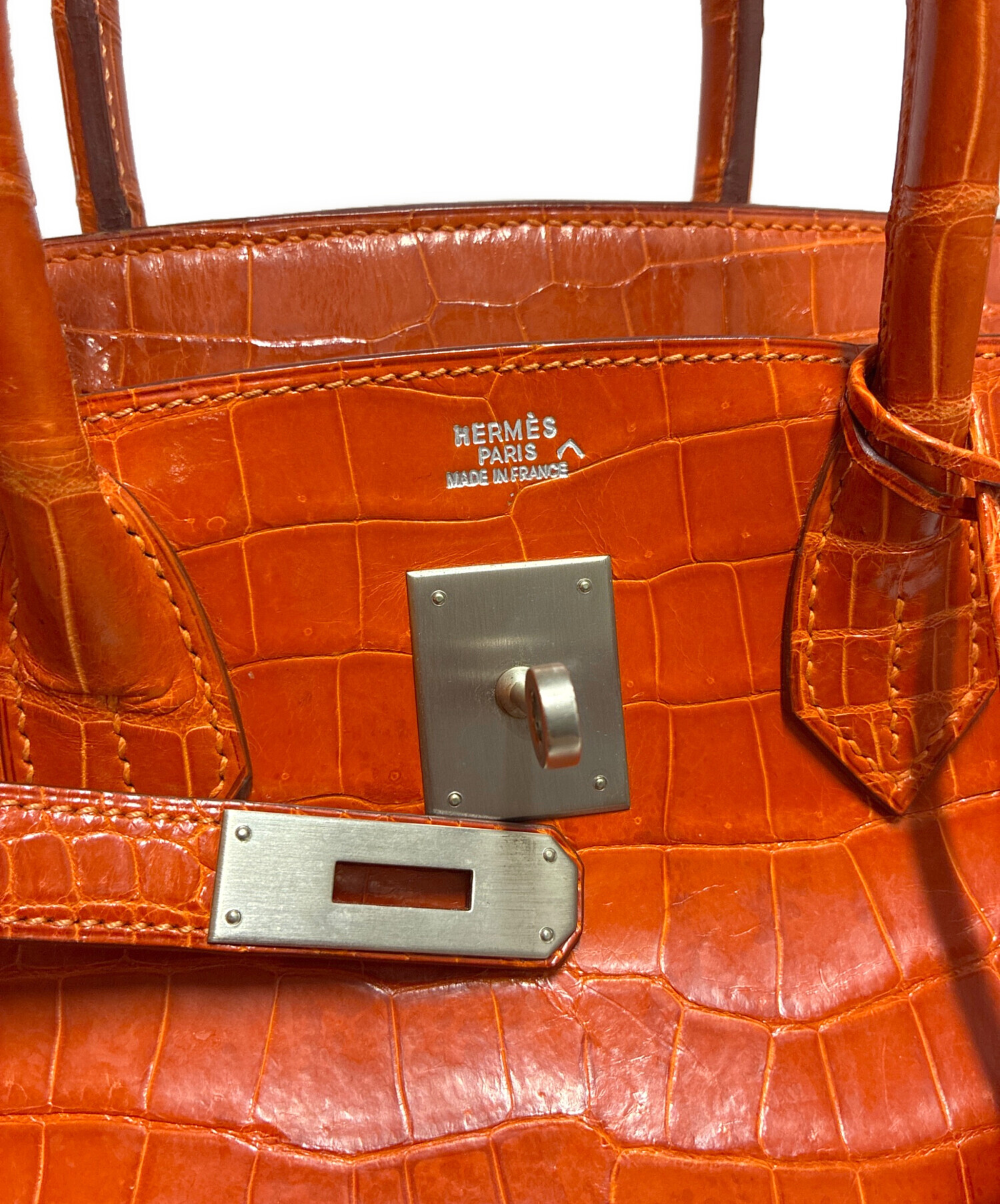 中古・古着通販】HERMES (エルメス) Birkin 30 Porosus バーキン30