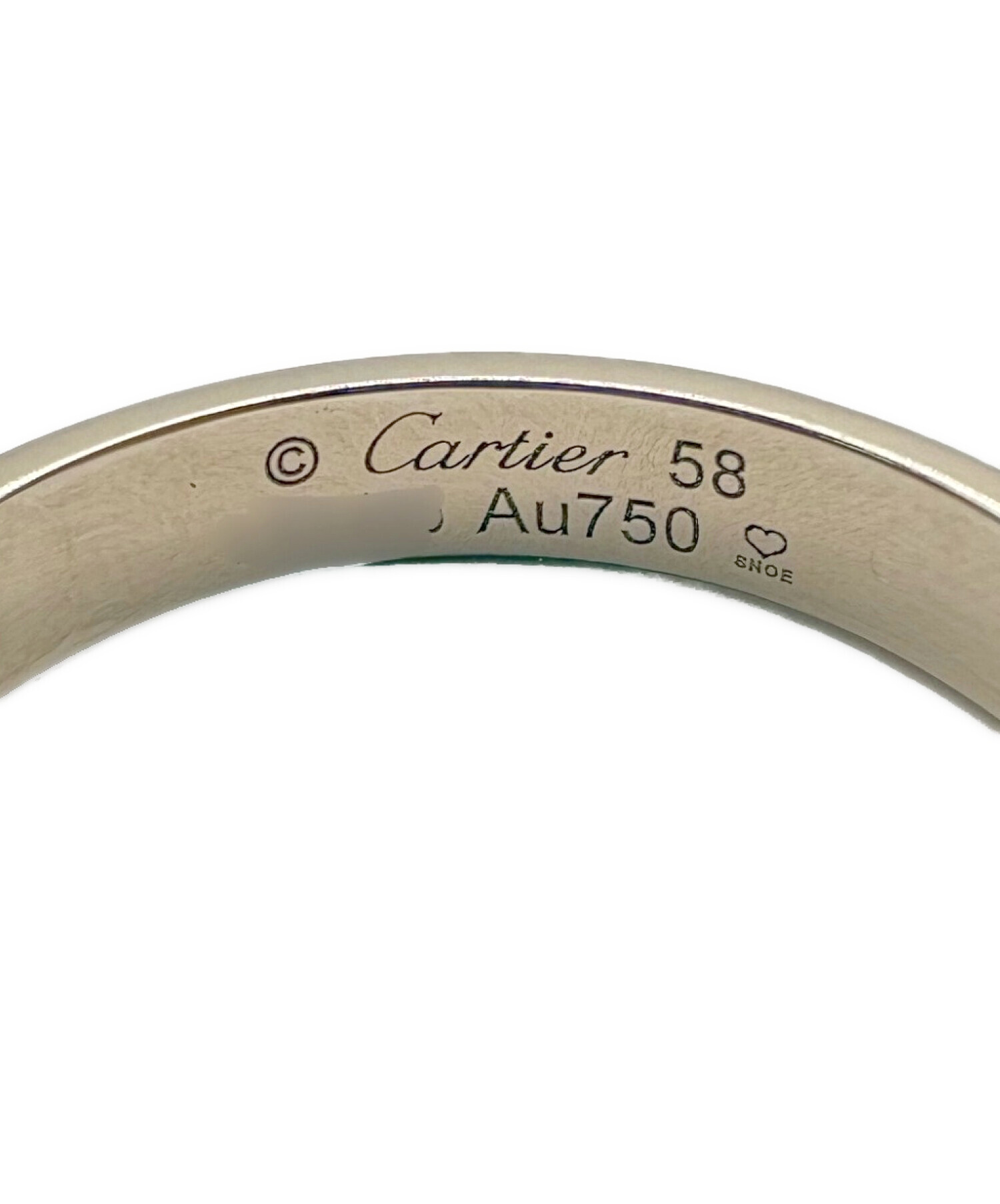 中古・古着通販】Cartier (カルティエ) ラブリング/LOVE ring K18WG 