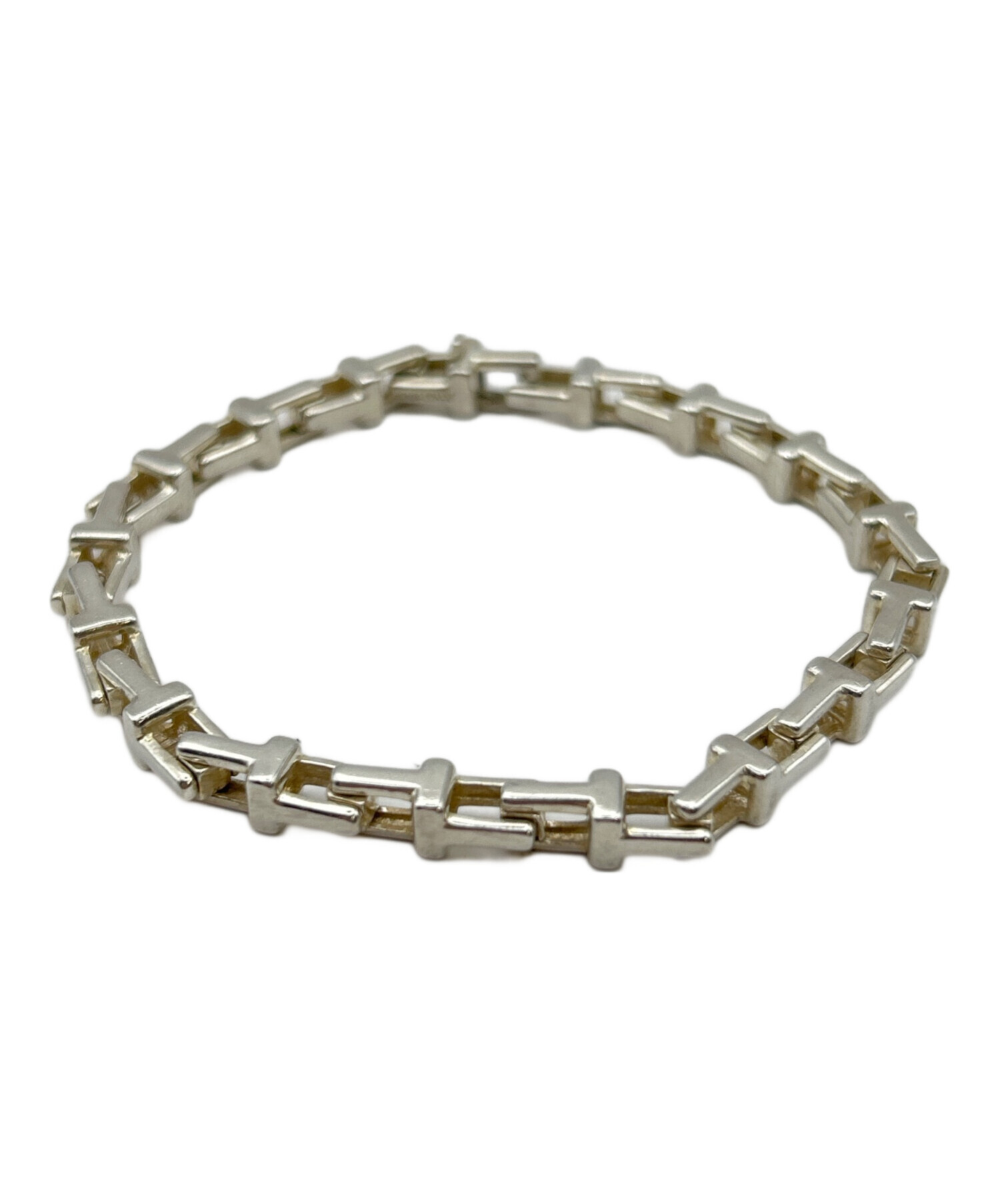 Tiffany & Co. チェーンブレスレット　スモール 中古・古着通販】TIFFANY & Co. (ティファニー) T Narrow Chain