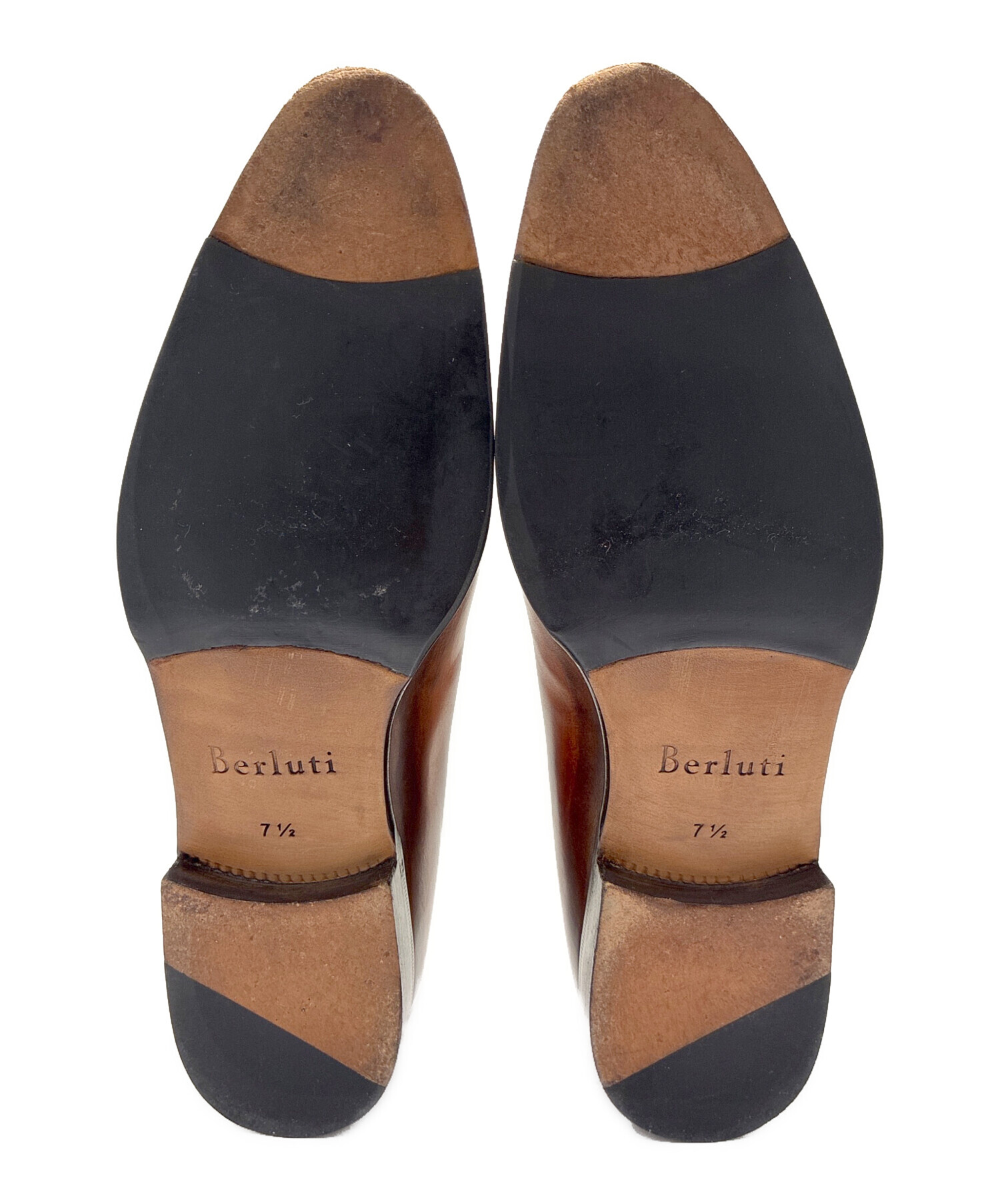 中古・古着通販】Berluti (ベルルッティ) レザーシューズ ブラウン