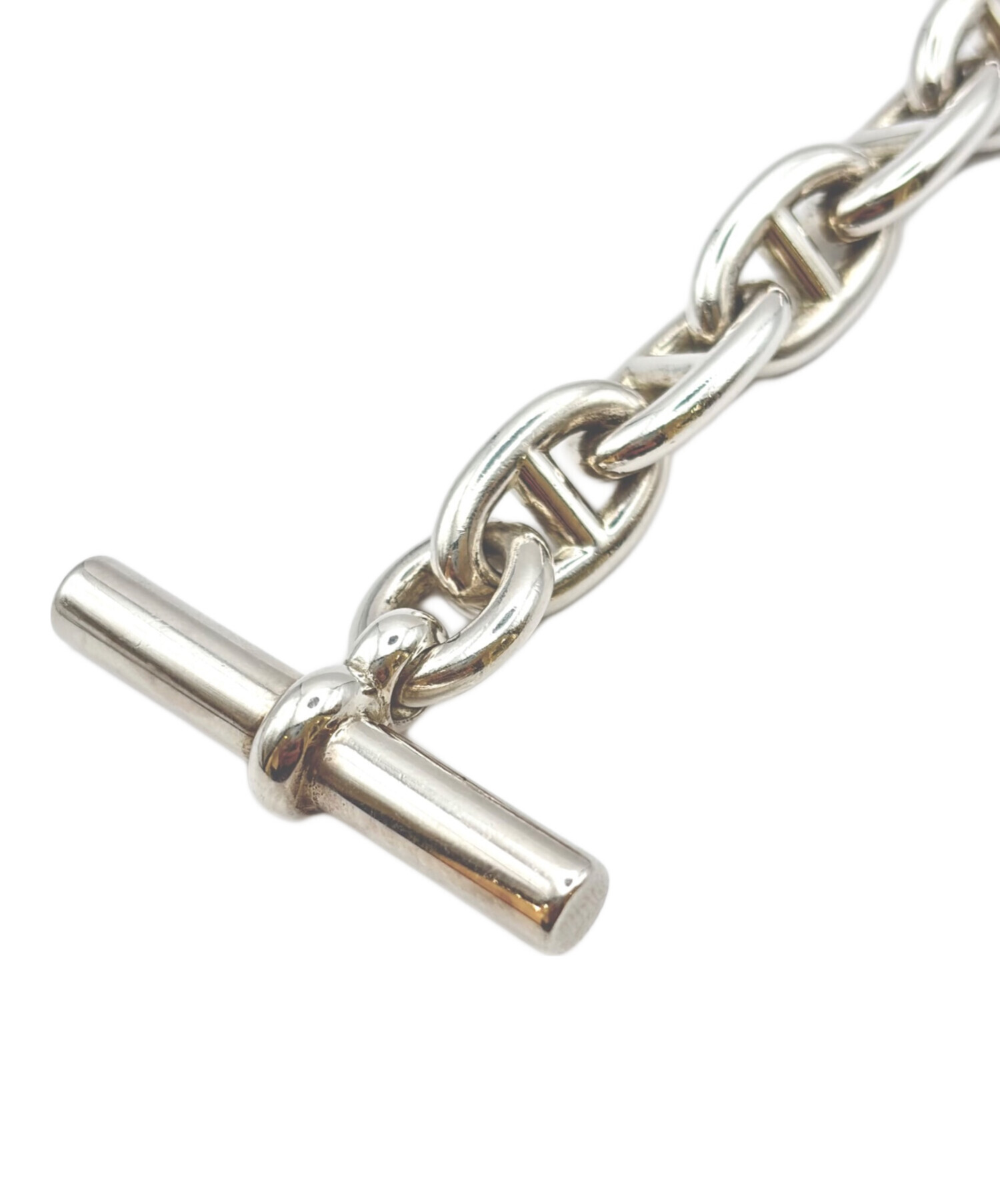 HERMES Chaine d'Ancre シェーヌダンクル　MM17 中古・古着通販】HERMES (エルメス) Chaine d'ancre Bracelet