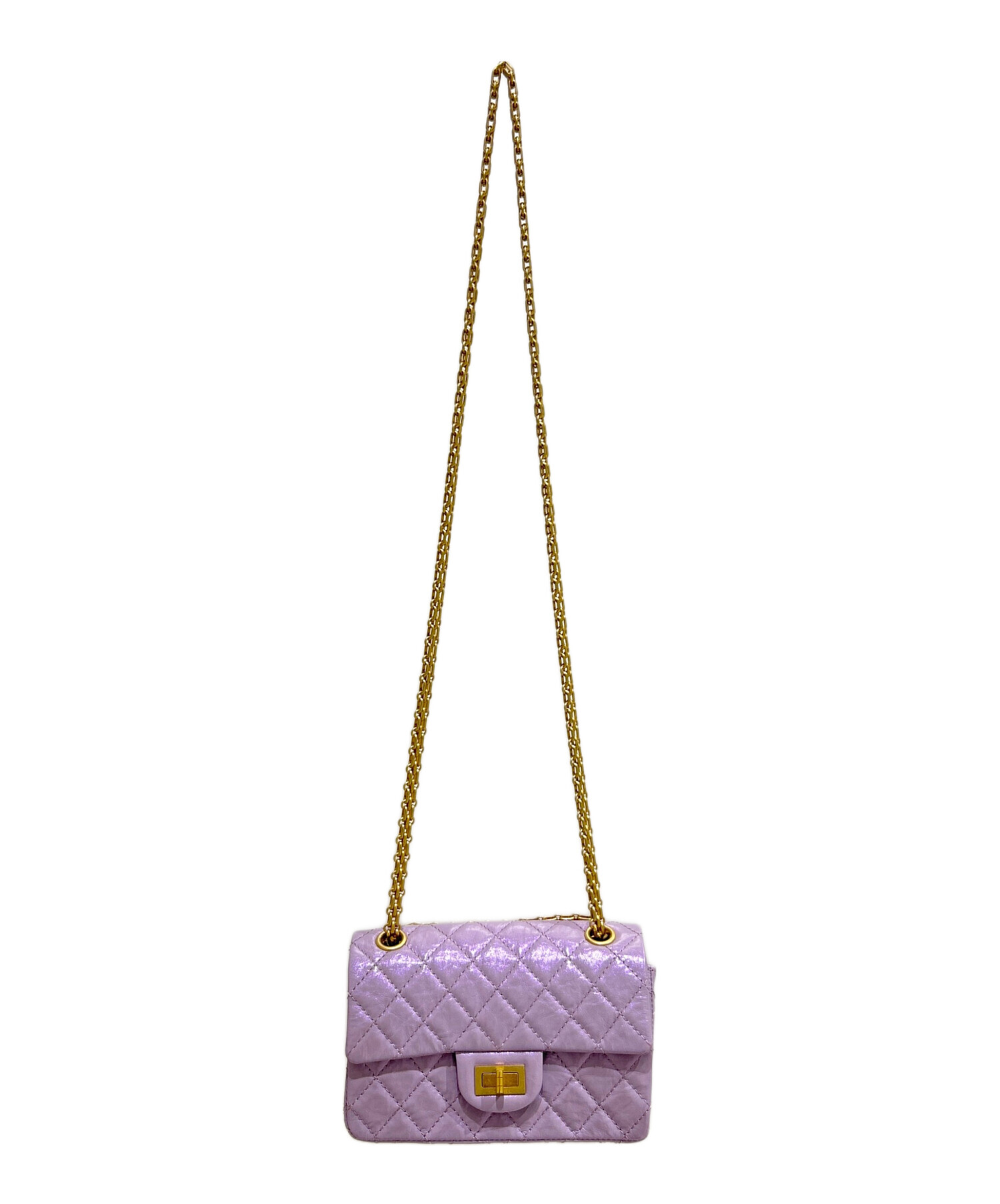 中古・古着通販】CHANEL (シャネル) マトラッセ 2.55 ミニ ラベンダー