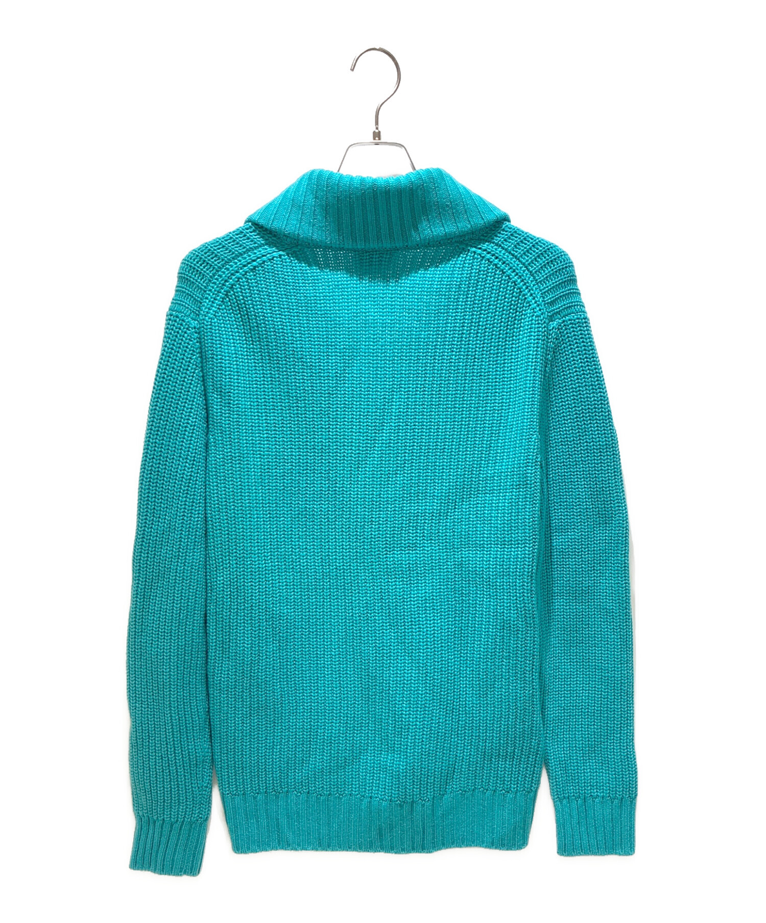 中古・古着通販】HERMES (エルメス) ショールカラーカシミヤニット