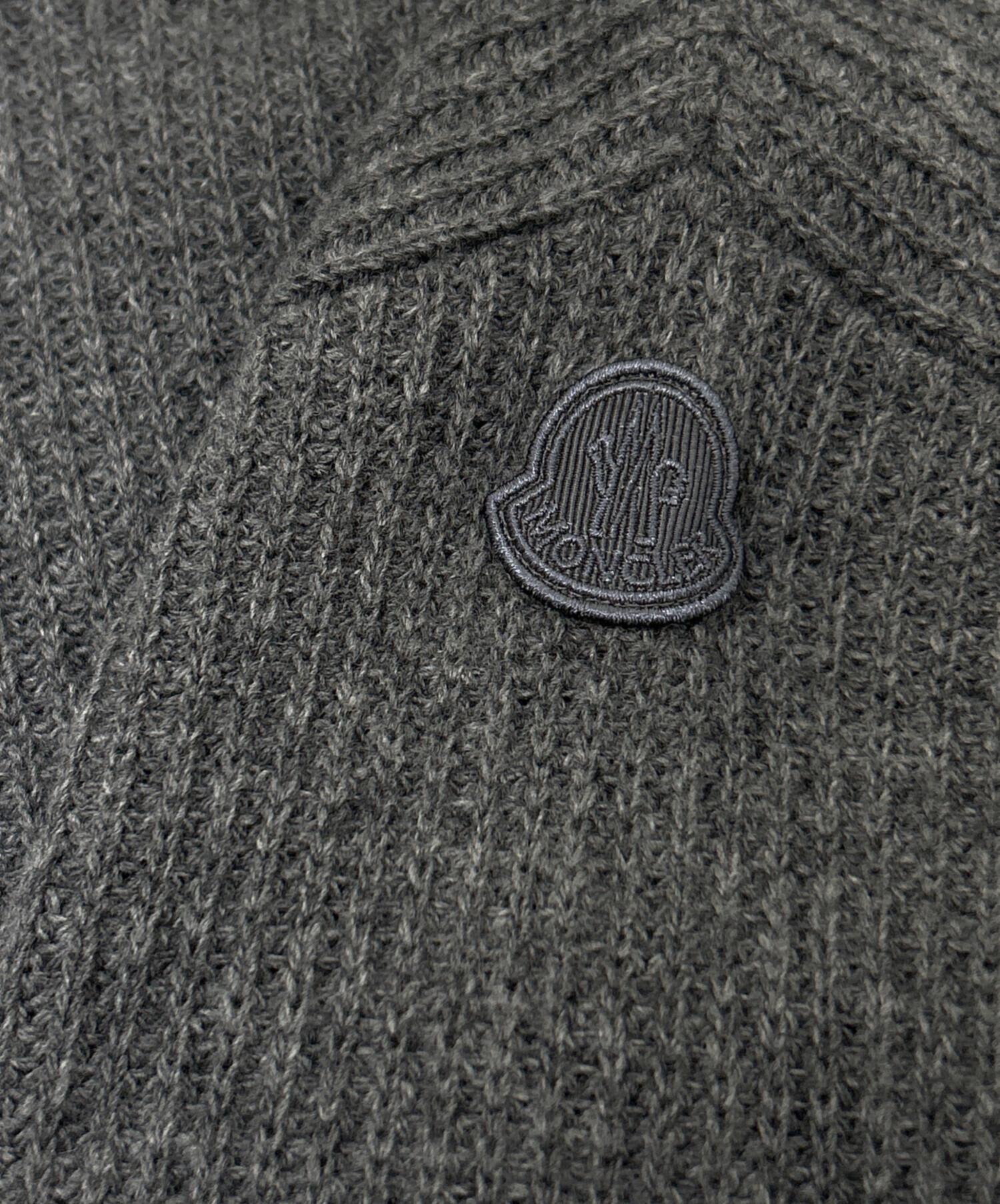 中古・古着通販】MONCLER (モンクレール) タートルネックニット グレー 