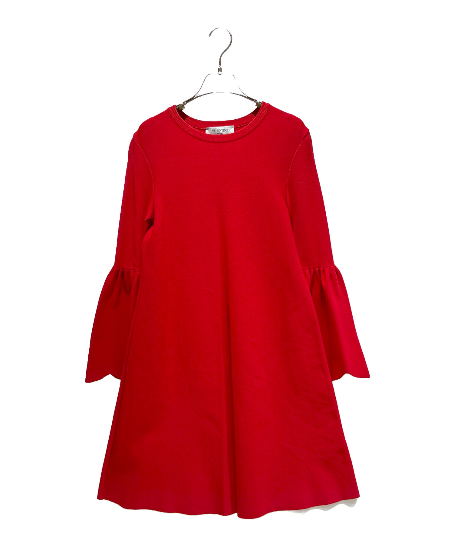 中古・古着通販】VALENTINO (ヴァレンティノ) 袖フレアニット