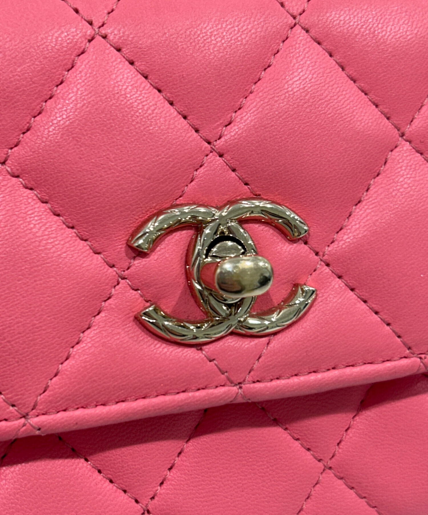中古・古着通販】CHANEL (シャネル) トレンディCCマトラッセショルダー