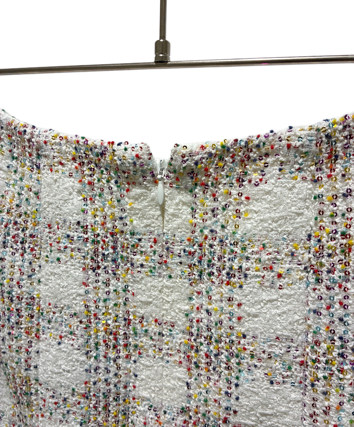 中古・古着通販】CHANEL (シャネル) スパンコール ココボタン ツイード