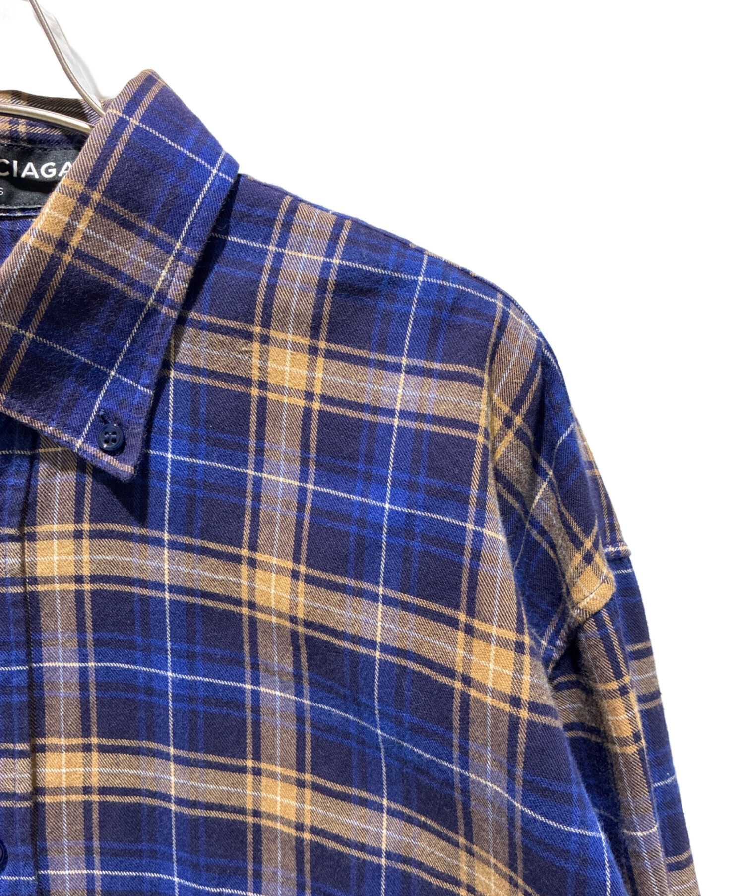 中古・古着通販】BALENCIAGA (バレンシアガ) バックロゴオーバーサイズ