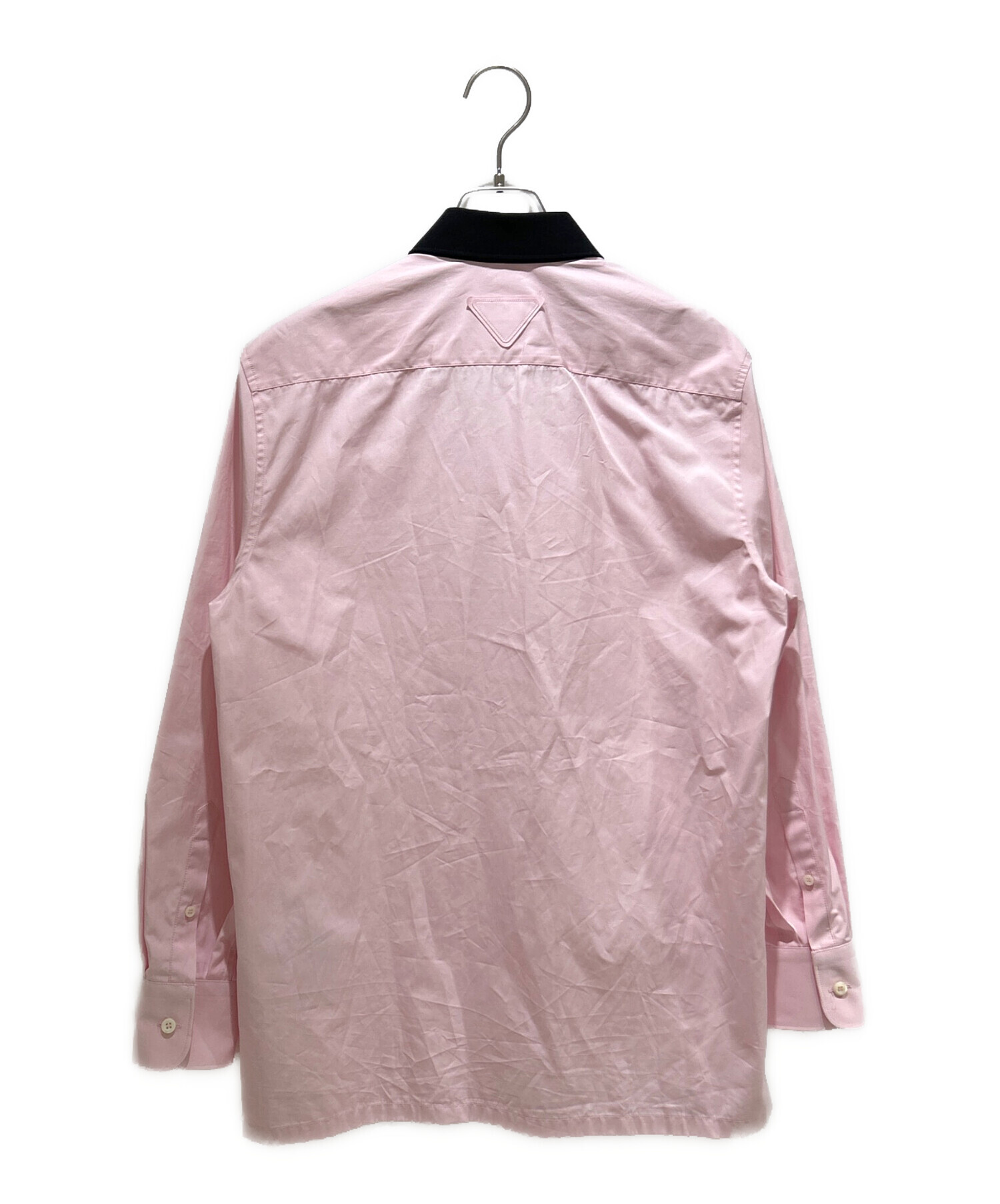 PRADA プラダ ブラウス S ピンク 【古着】【中古】【送料無料】 PRADA - PRADA プラダ ブラウス S ピンク 【古着】【中古】【送料無料