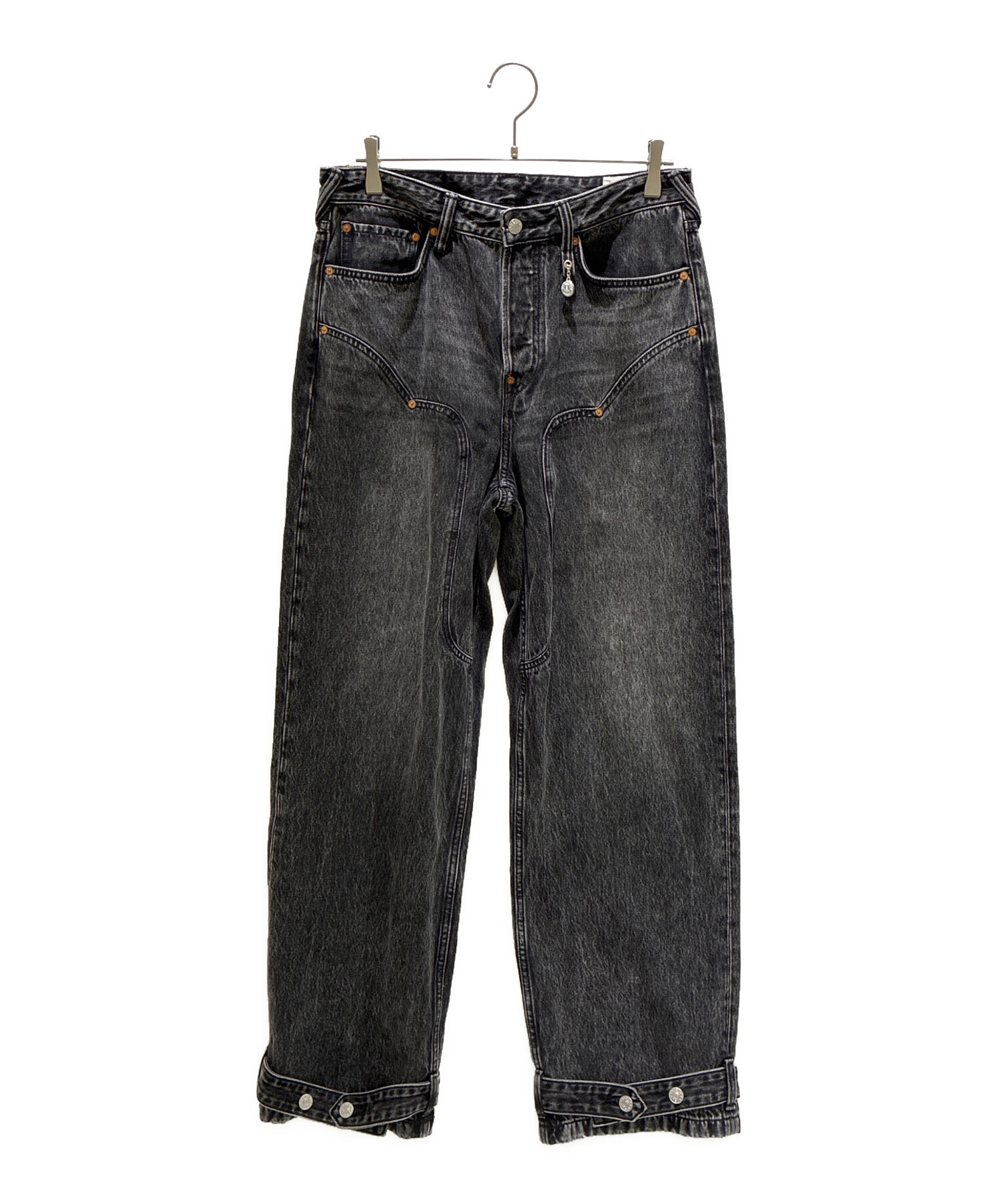中古・古着通販】EVISU (エヴィス) ダメージ加工 ローエッジ 大黒