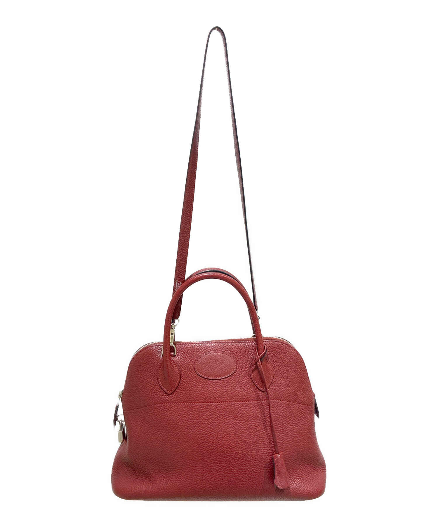 中古・古着通販】HERMES (エルメス) ボリード31/シルバー金具/ルージュ