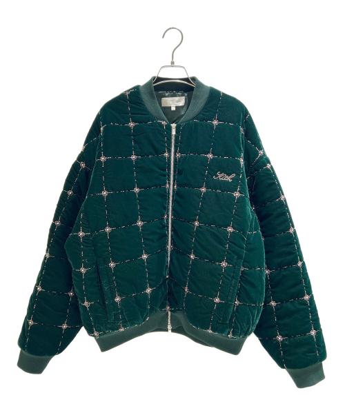 KITH ボンバージャケット XL 中古・古着通販】KITH (キス) ビーズ Velvet Clay ボンバー ジャケット