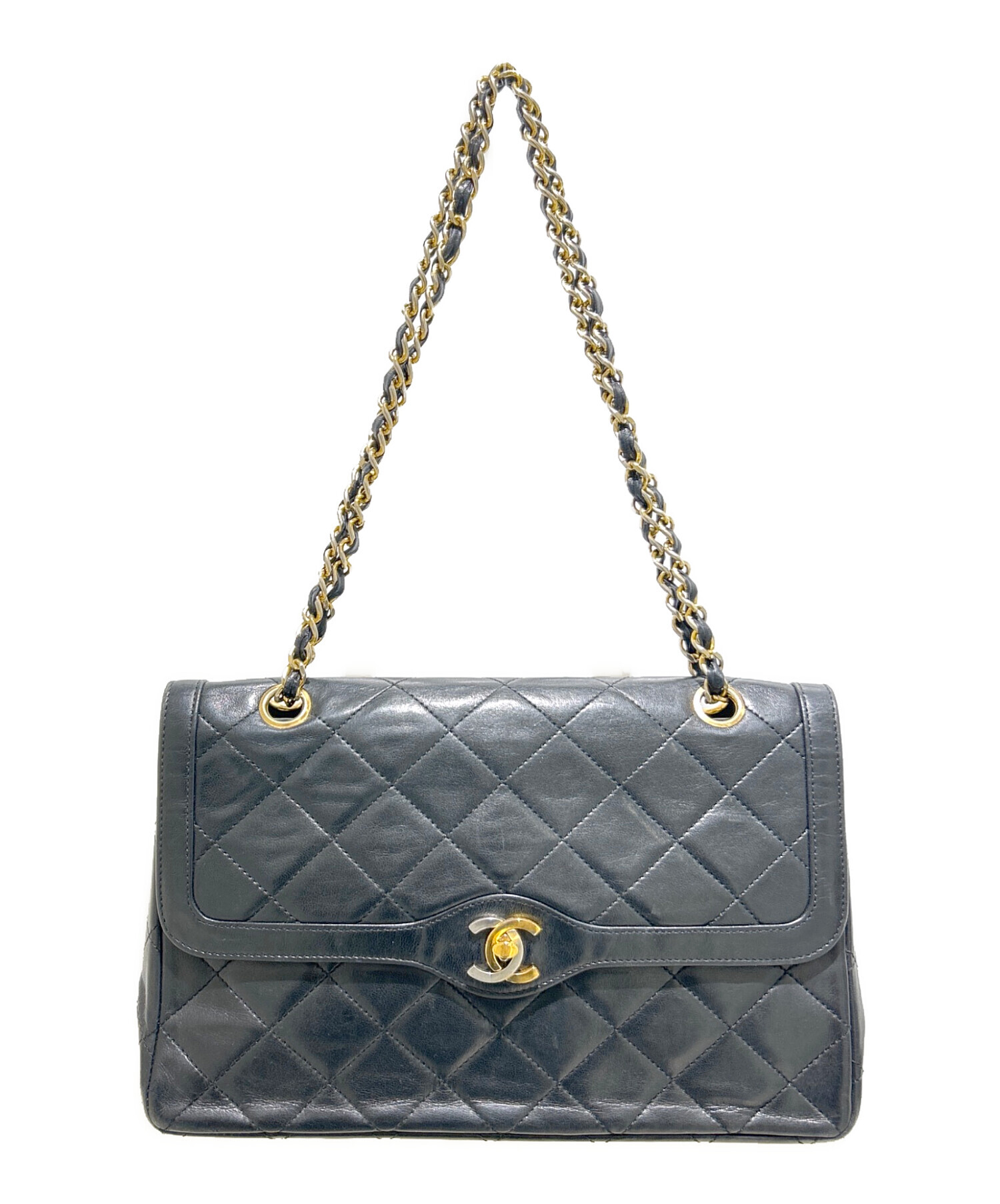 中古・古着通販】CHANEL (シャネル) パリ限定マトラッセ ブラック