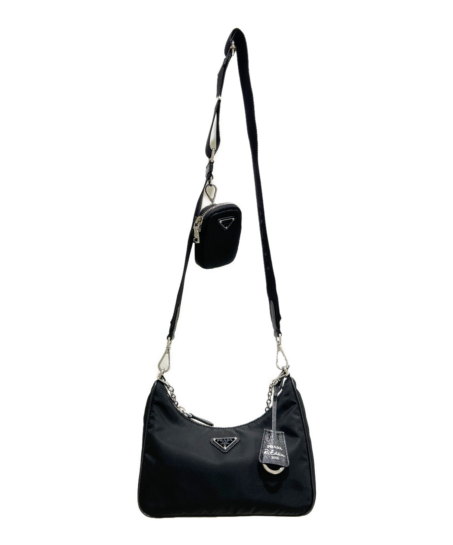 中古・古着通販】PRADA (プラダ) Re-ナイロンショルダーバッグ