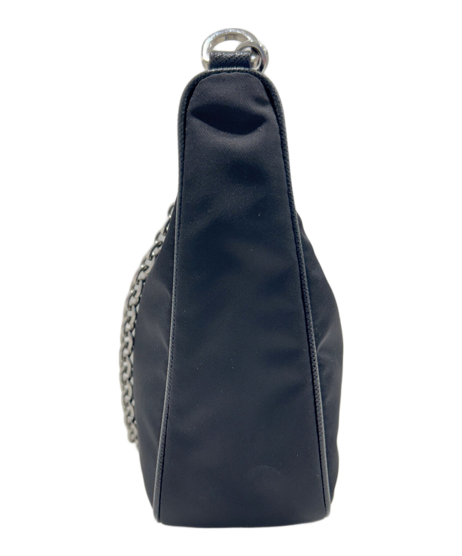 【価格改定】『USED』PRADA【プラダ】 BT0172 カード有 ショルダーバッグ ナイロン/レザー レディース ブラック シンプル ハイブランド カジュアル PRADA（プラダ） 【価格改定】『USED』PRADA【プラダ】 BT0172 カード