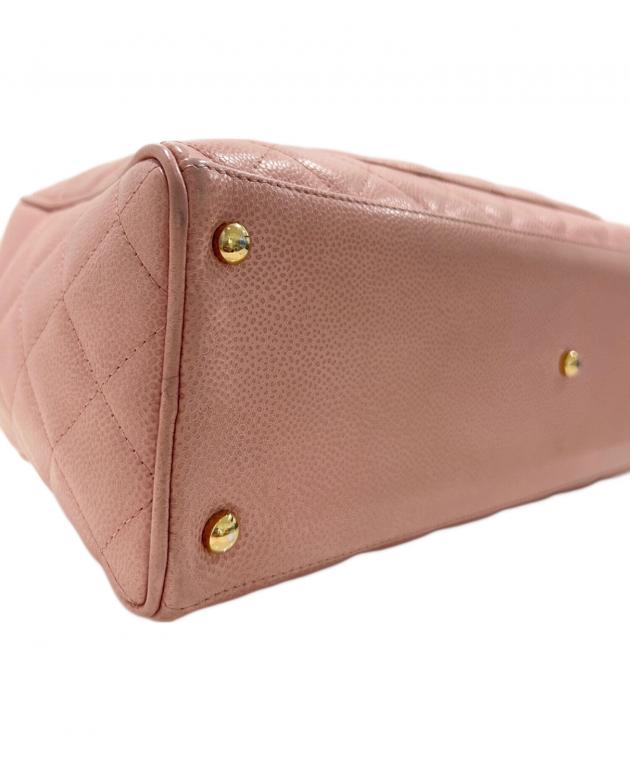 中古・古着通販】CHANEL (シャネル) マトラッセボストンバッグ ピンク