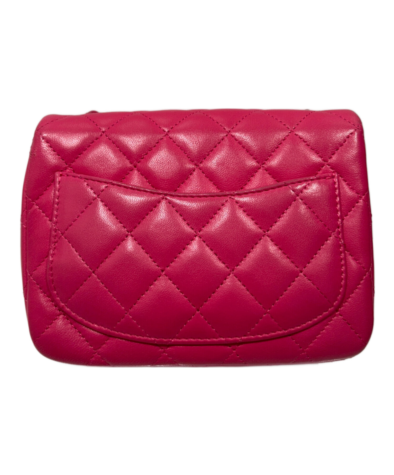 【最終値下】CHANEL ミニマトラッセ　ブラックピンク シャネル ミニ フラップ バッグ ツイード & ブレード カーフスキン