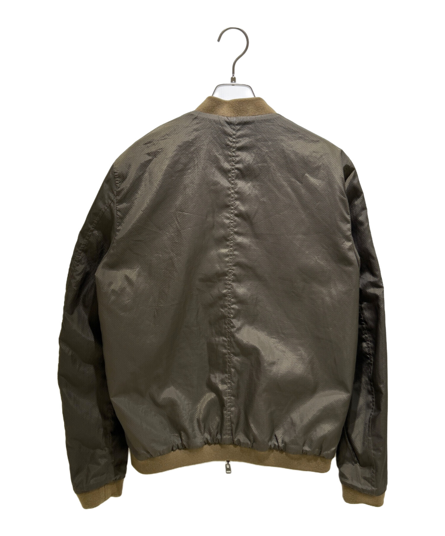 中古・古着通販】ETRO (エトロ) スエード切替リバーシブルボンバー