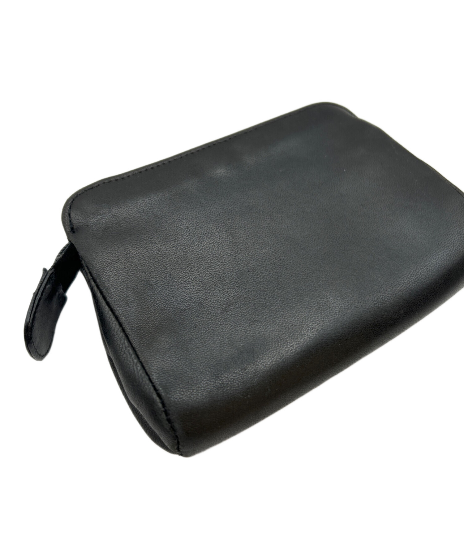 中古・古着通販】CHANEL (シャネル) ココマークポーチ ブラック サイズ