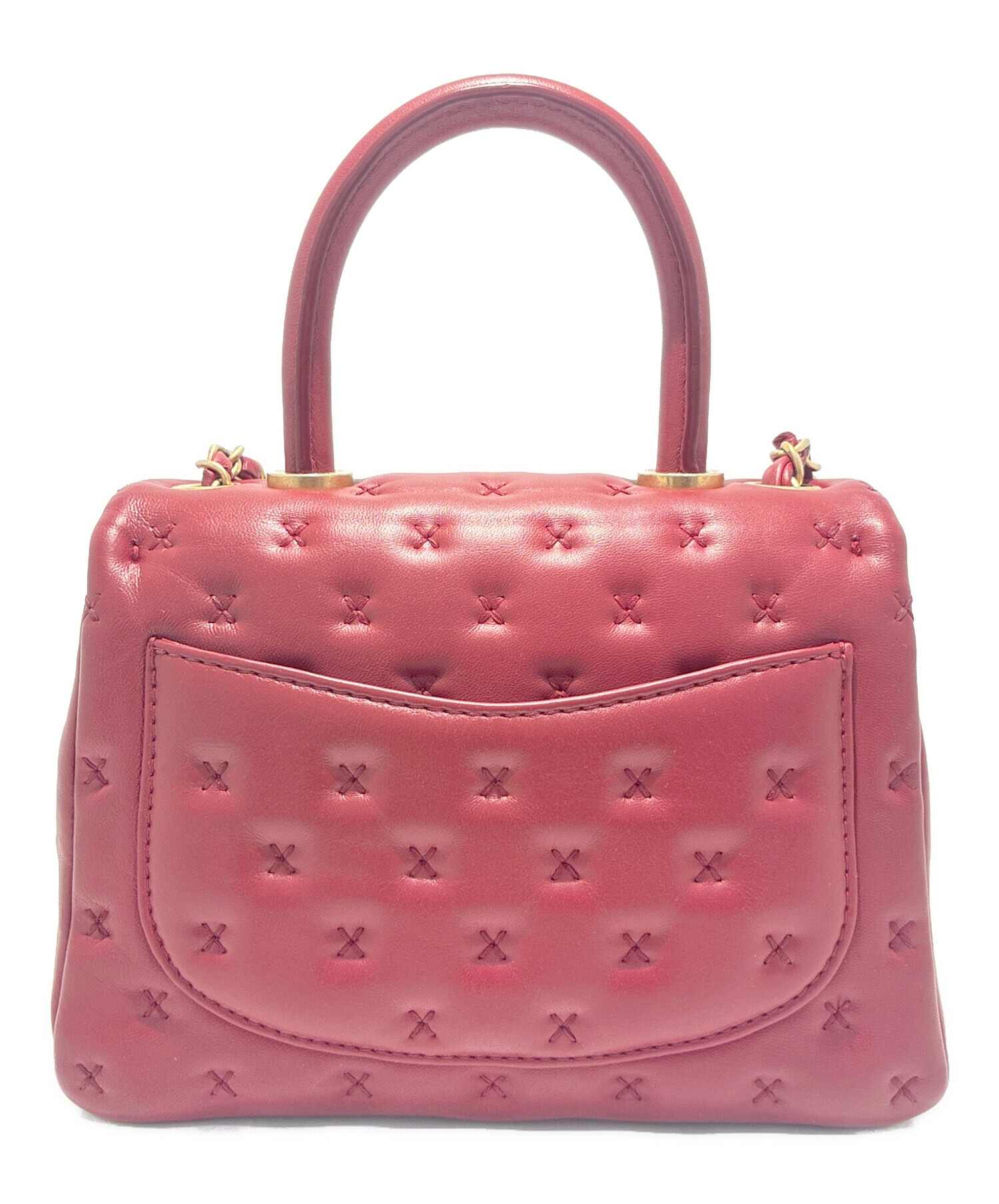 中古・古着通販】CHANEL (シャネル) ココハンドルチェーンショルダー