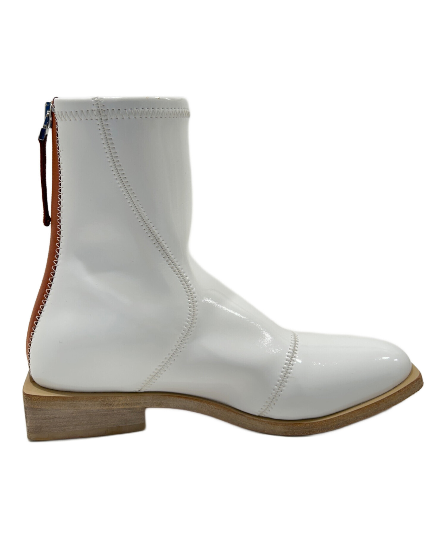 中古・古着通販】FENDI (フェンディ) Patent leather boots パテント