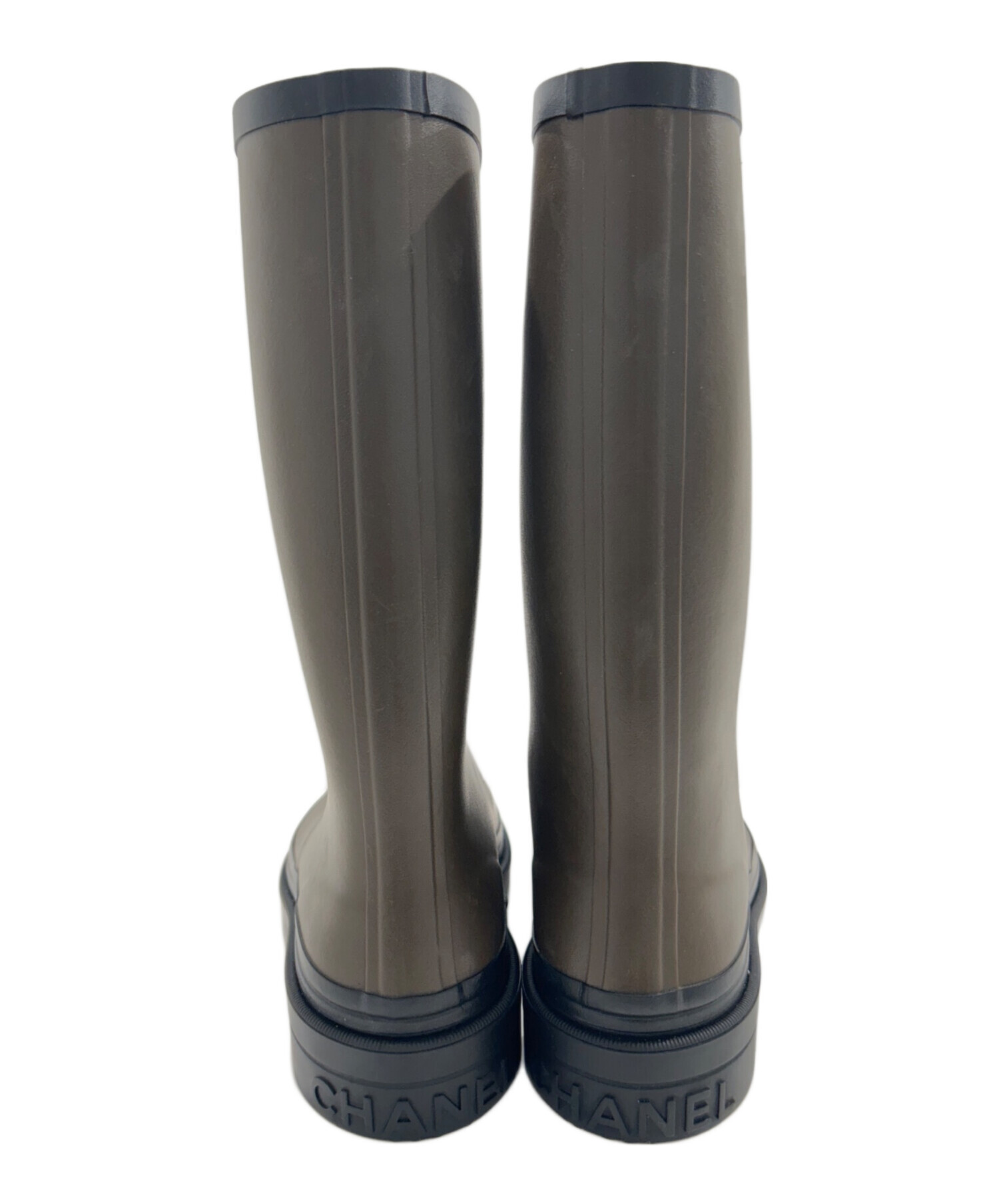 中古・古着通販】CHANEL (シャネル) ココマークロングレインブーツ